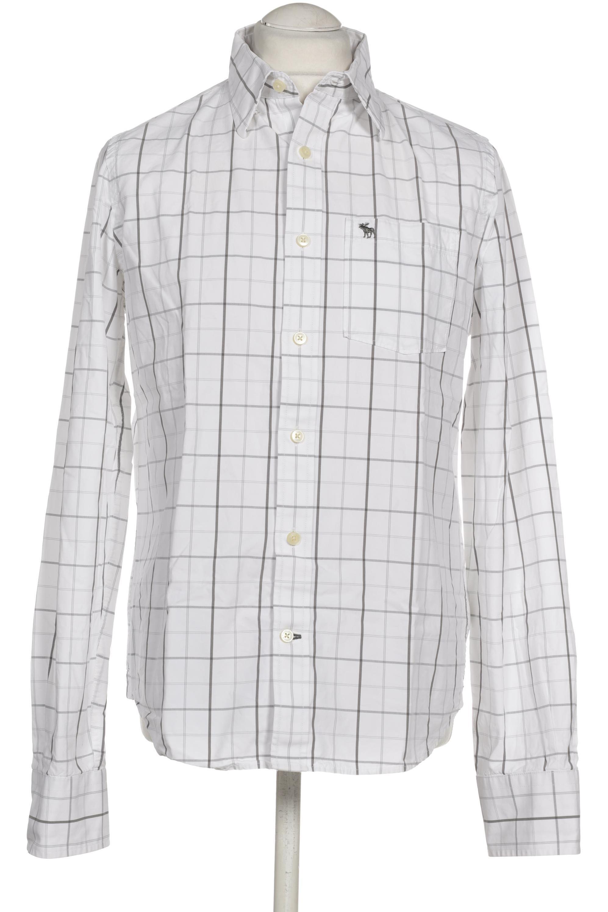 

Abercrombie & Fitch Herren Hemd, weiß, Gr.