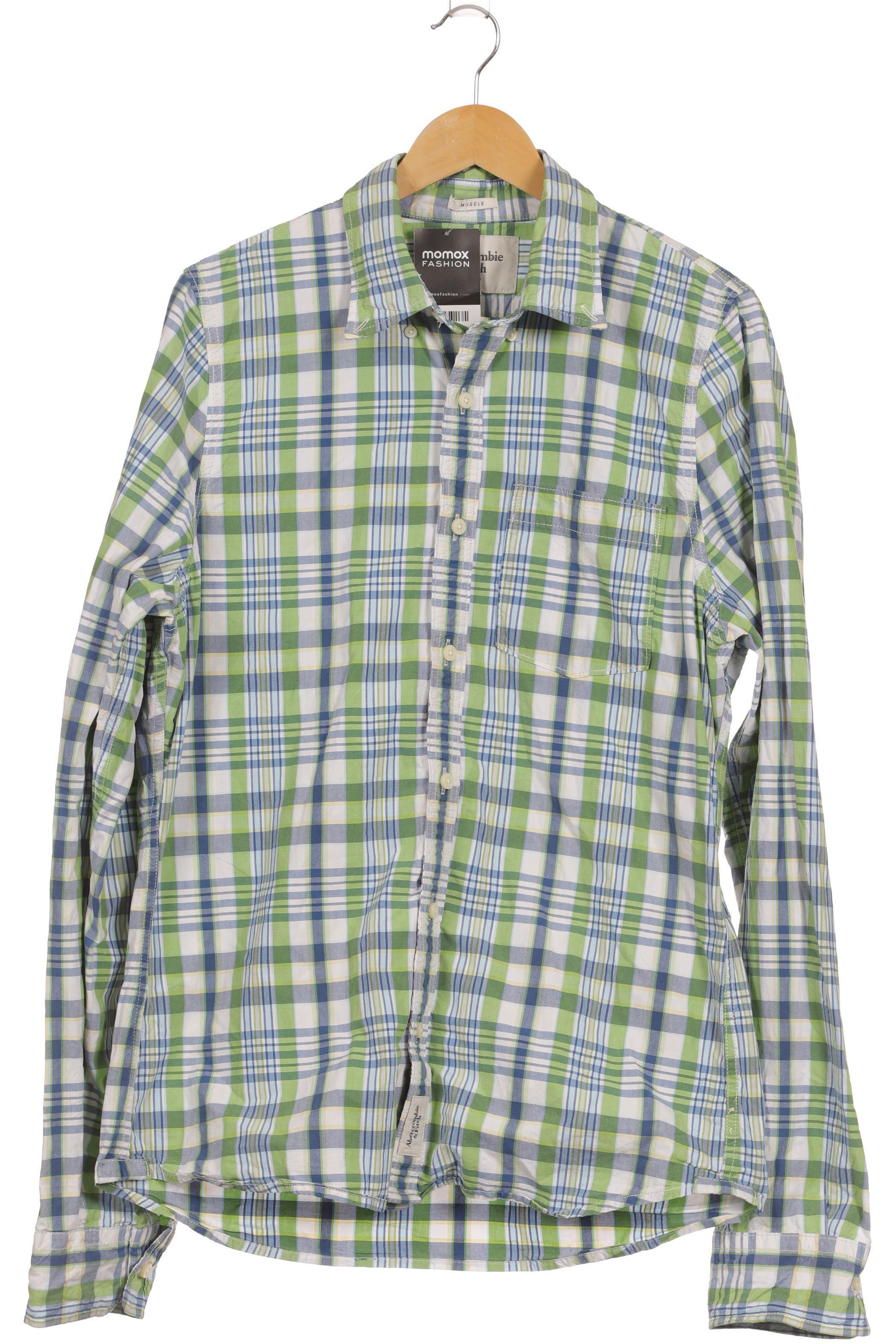 Thumbnail - Abercrombie &amp; Fitch Herren Hemd, grün, Gr.