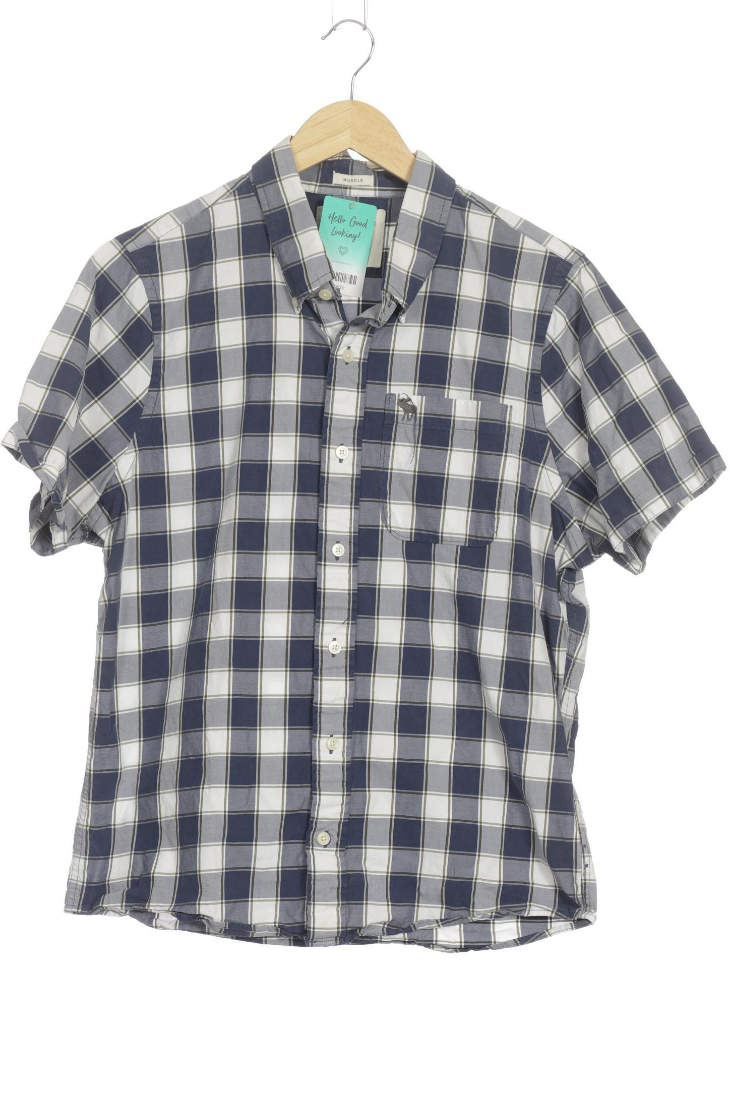 

Abercrombie & Fitch Herren Hemd, blau, Gr.