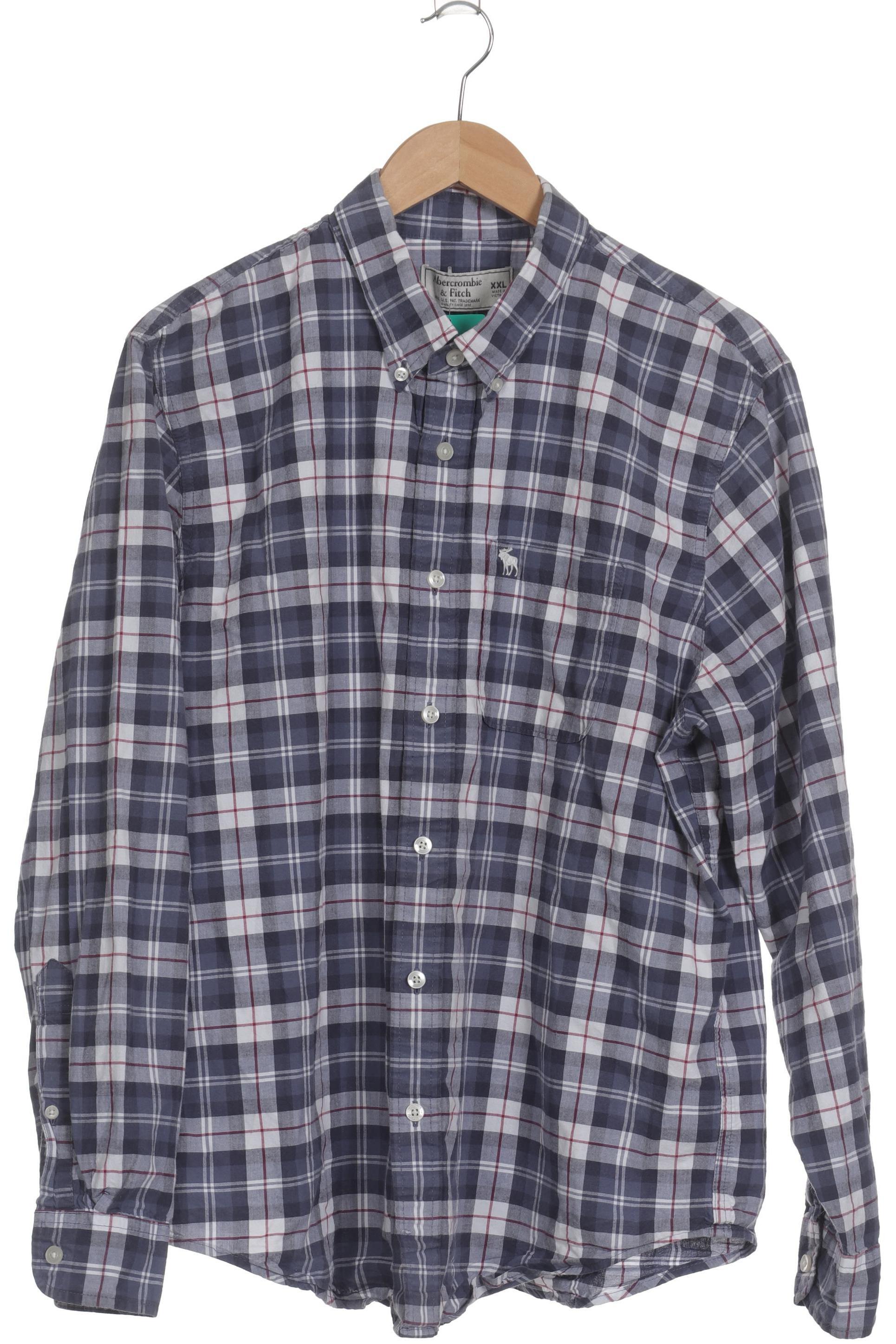 

Abercrombie & Fitch Herren Hemd, blau, Gr.