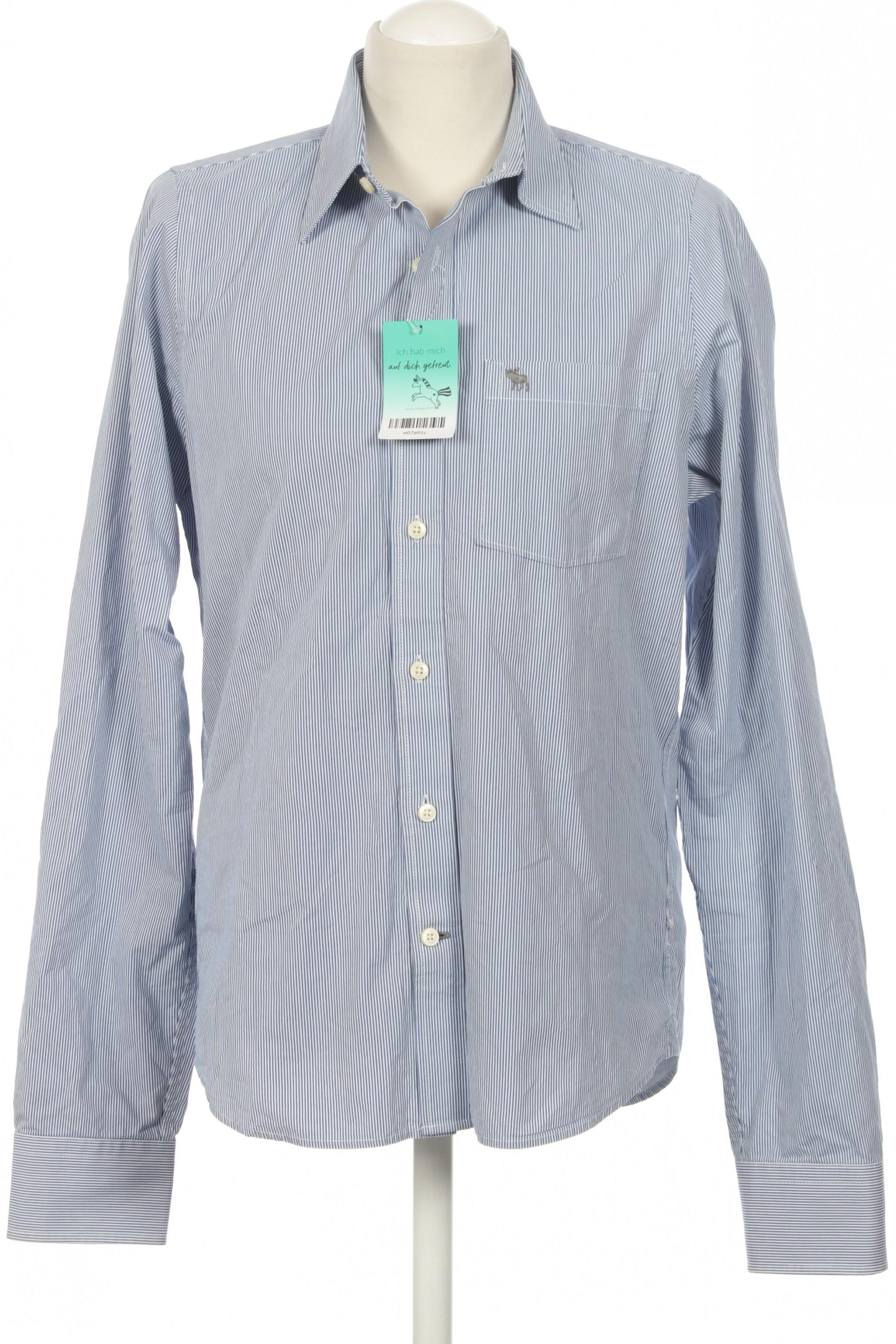 

Abercrombie & Fitch Herren Hemd, blau, Gr.