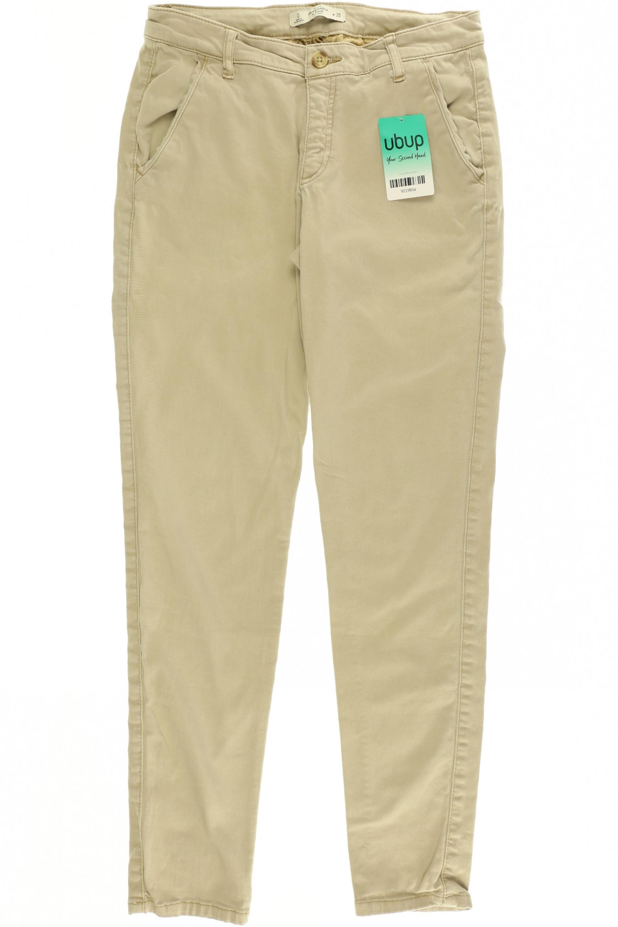 

Abercrombie & Fitch Damen Jeans, beige, Gr.