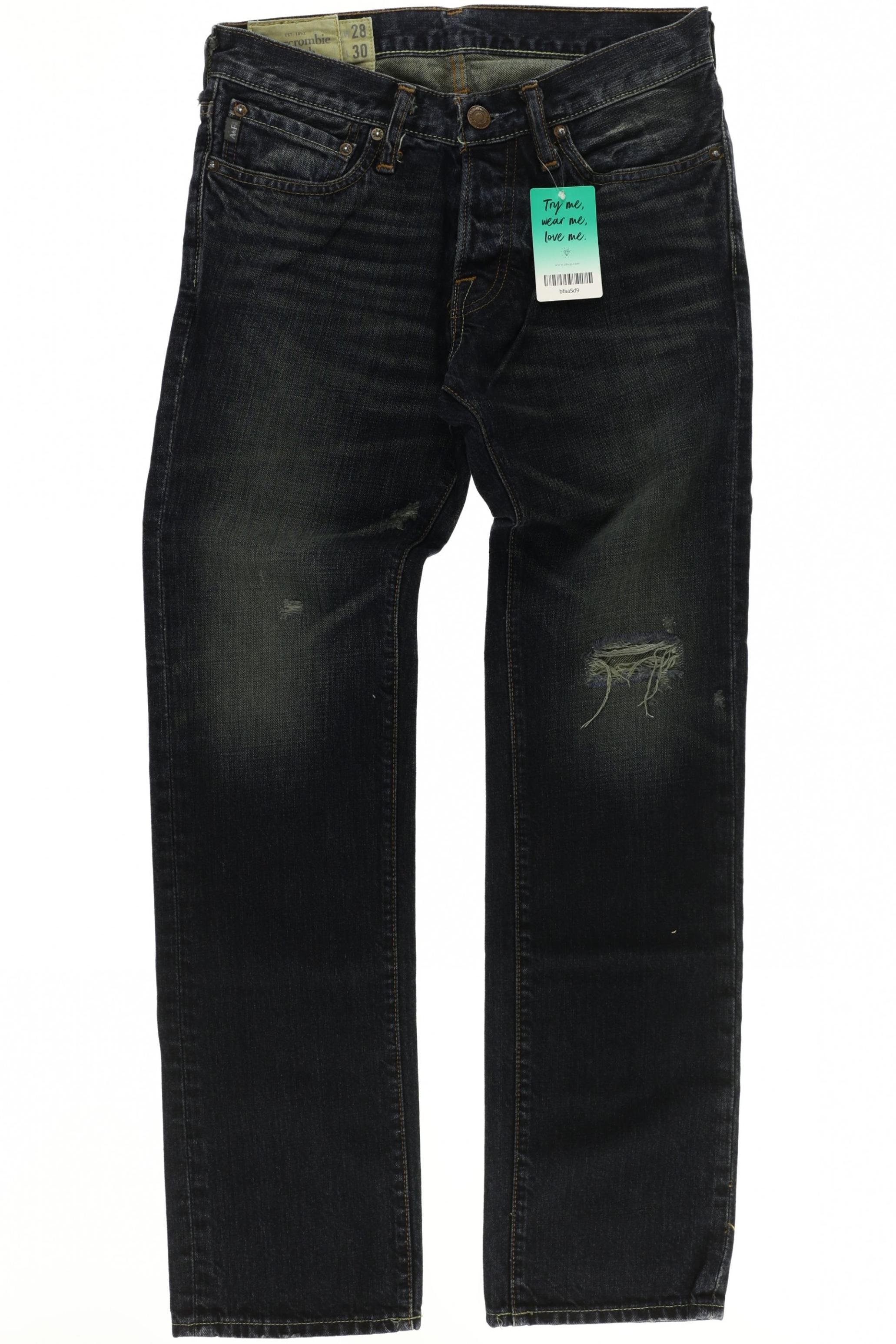 

Abercrombie & Fitch Herren Jeans, blau, Gr. 28