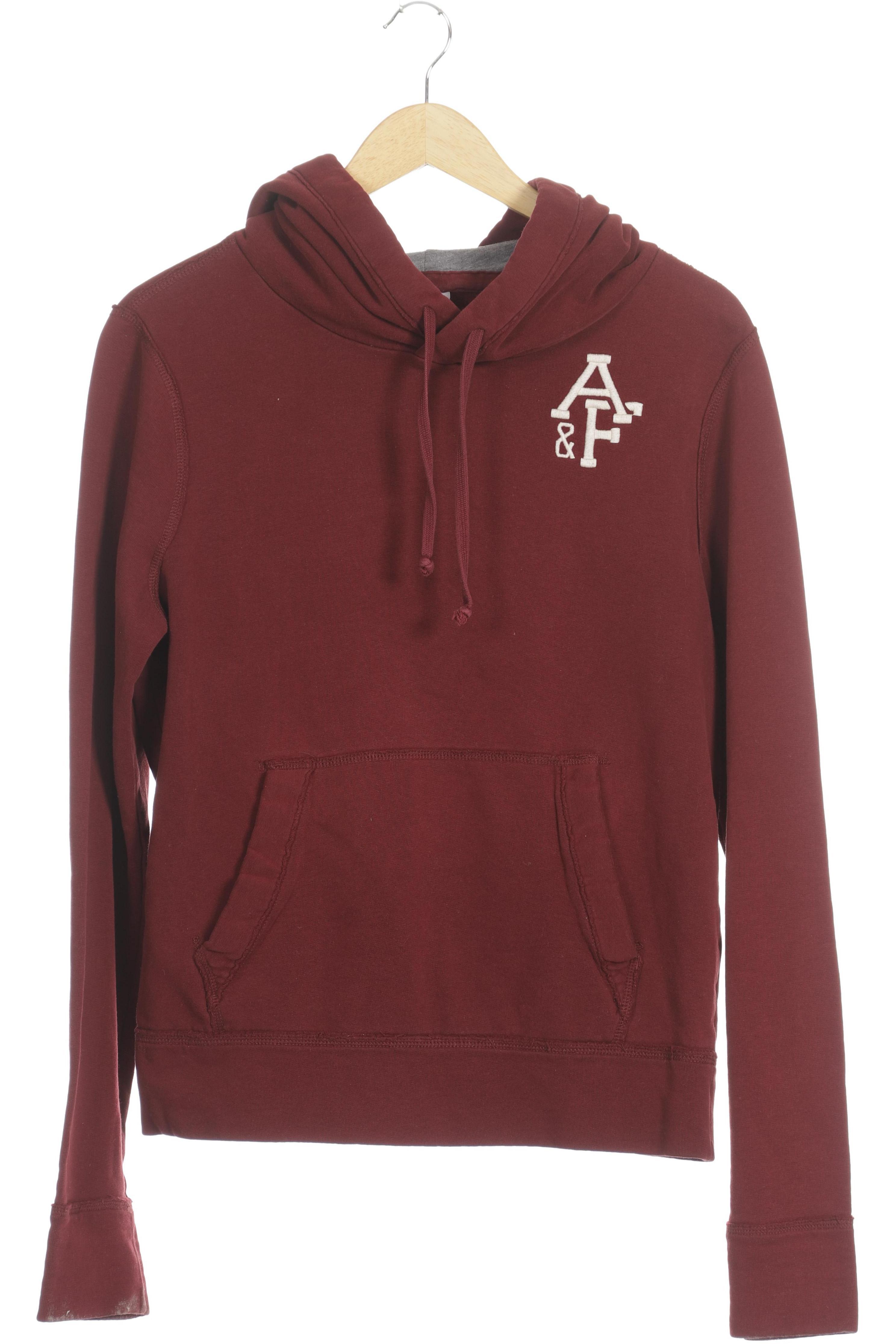 

Abercrombie & Fitch Herren Kapuzenpullover, rot, Gr.