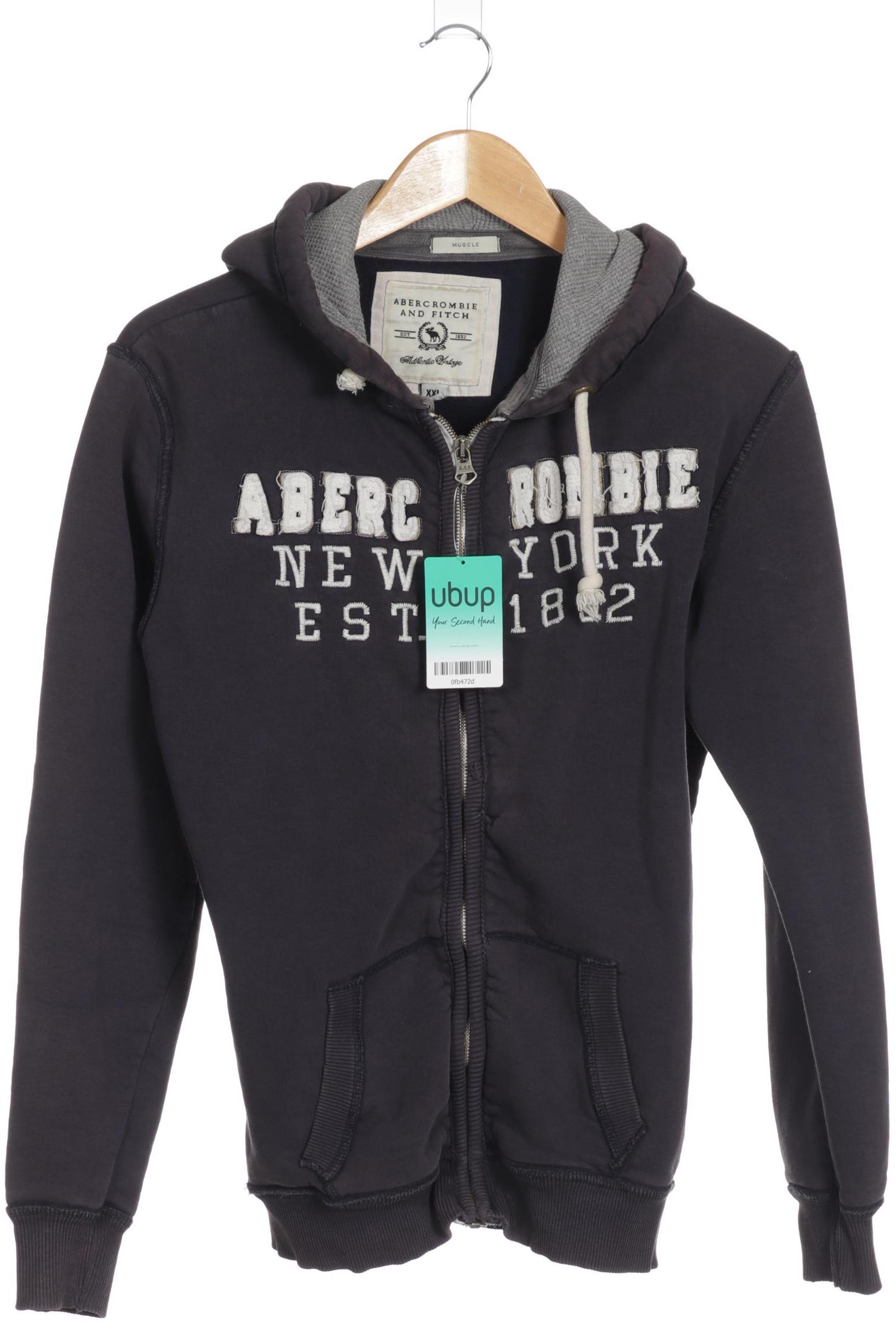 

Abercrombie & Fitch Herren Kapuzenpullover, blau, Gr.