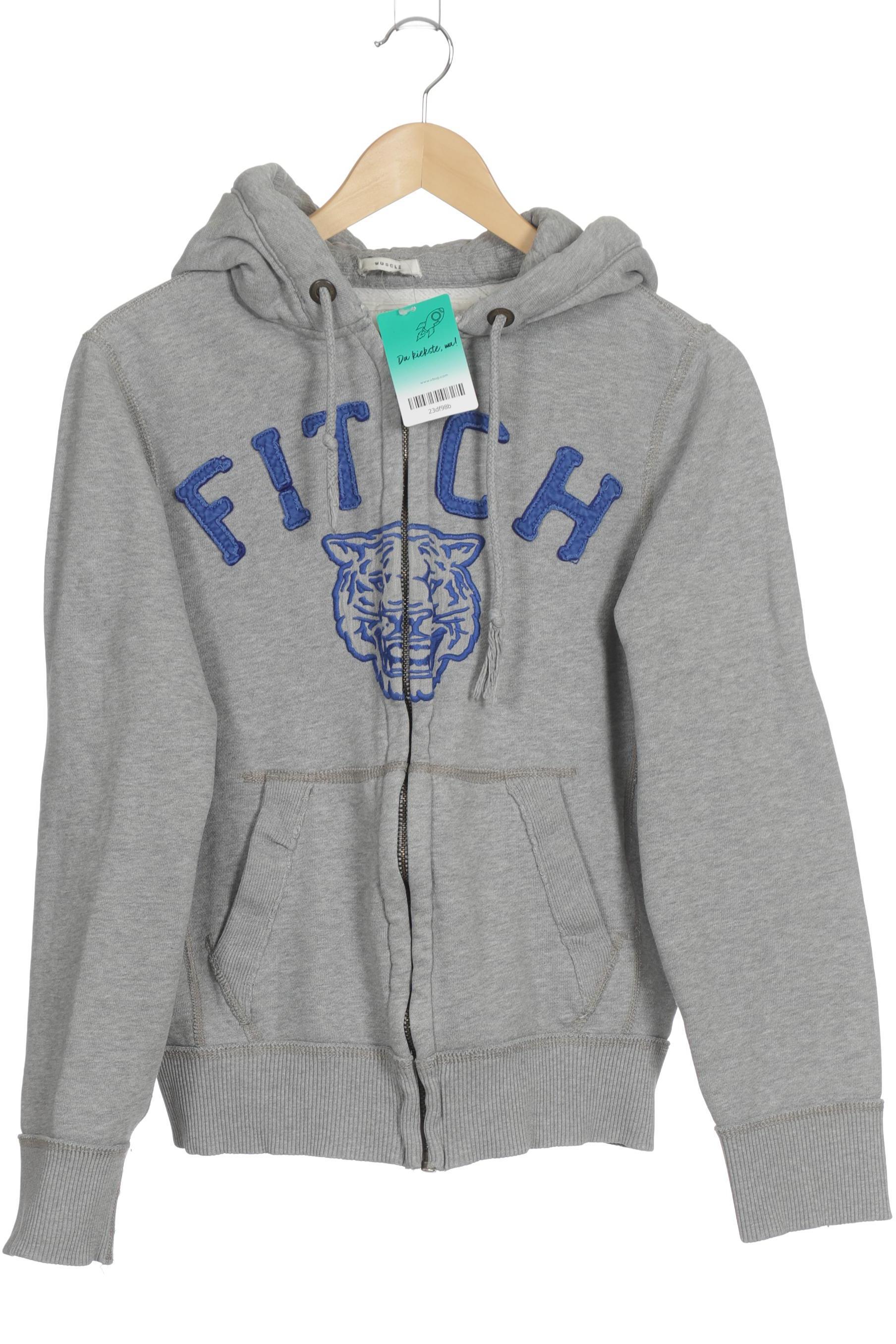 

Abercrombie & Fitch Herren Kapuzenpullover, grau, Gr.