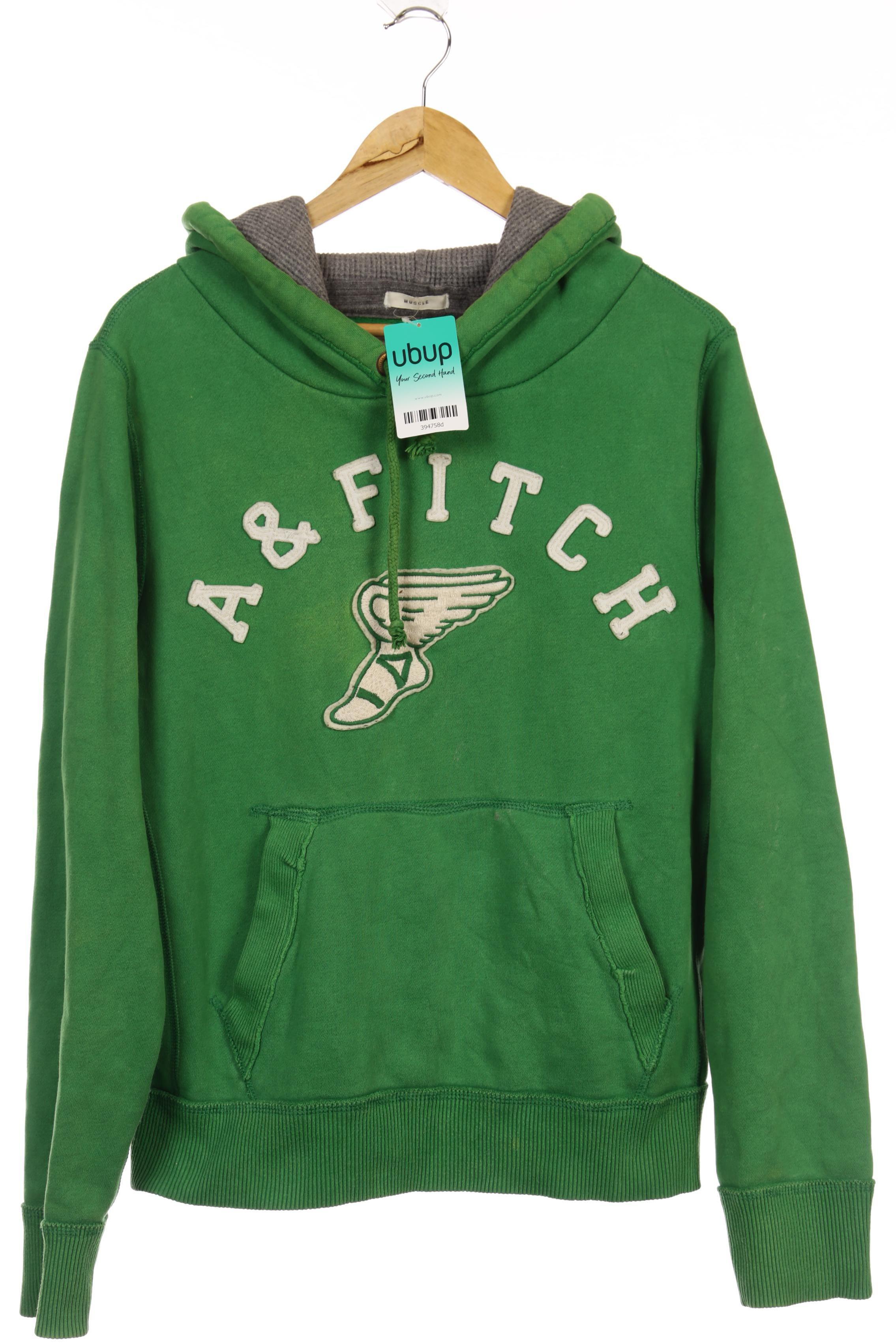 

Abercrombie & Fitch Herren Kapuzenpullover, grün, Gr.