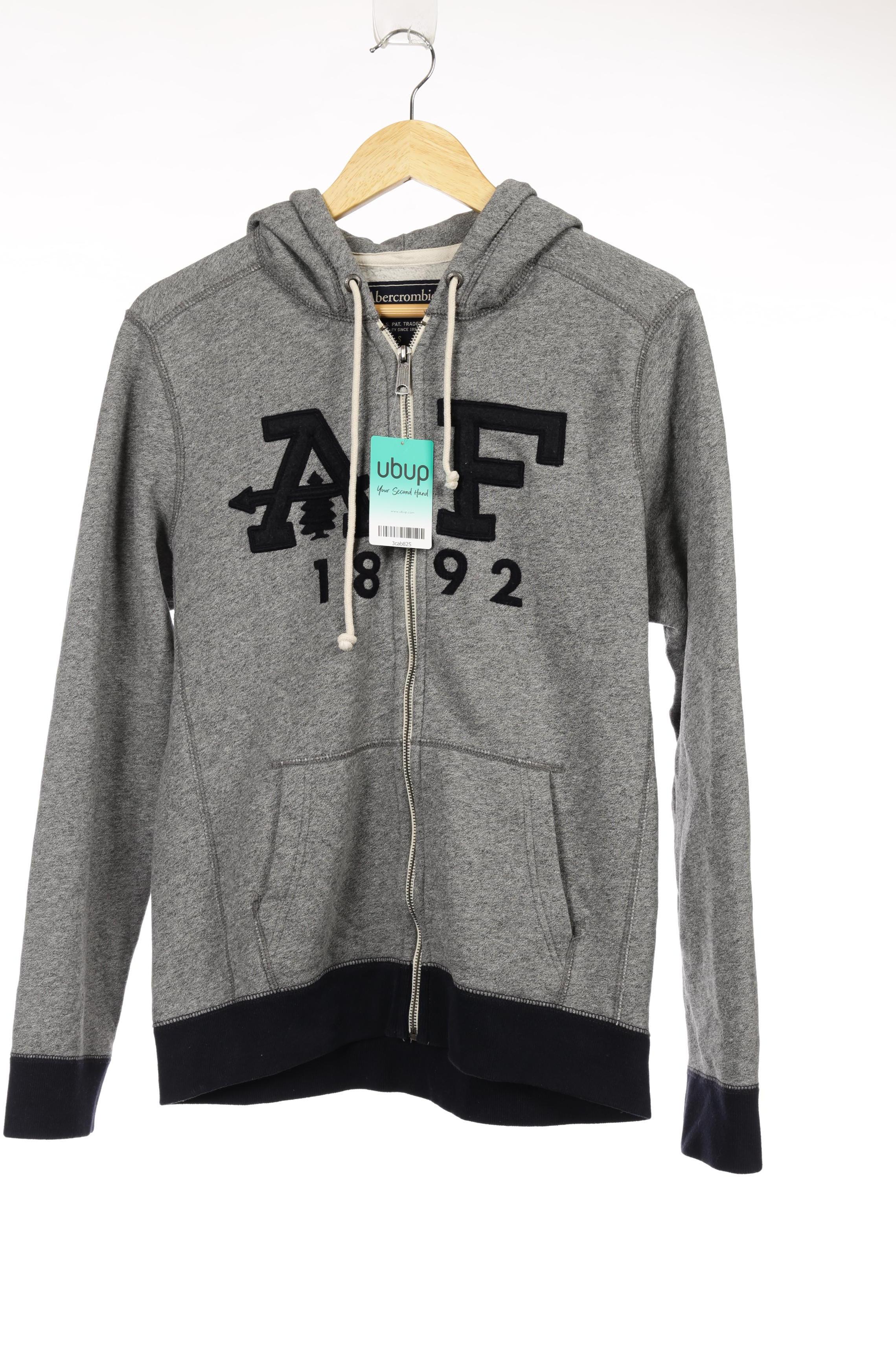 

Abercrombie & Fitch Herren Kapuzenpullover, grau, Gr.