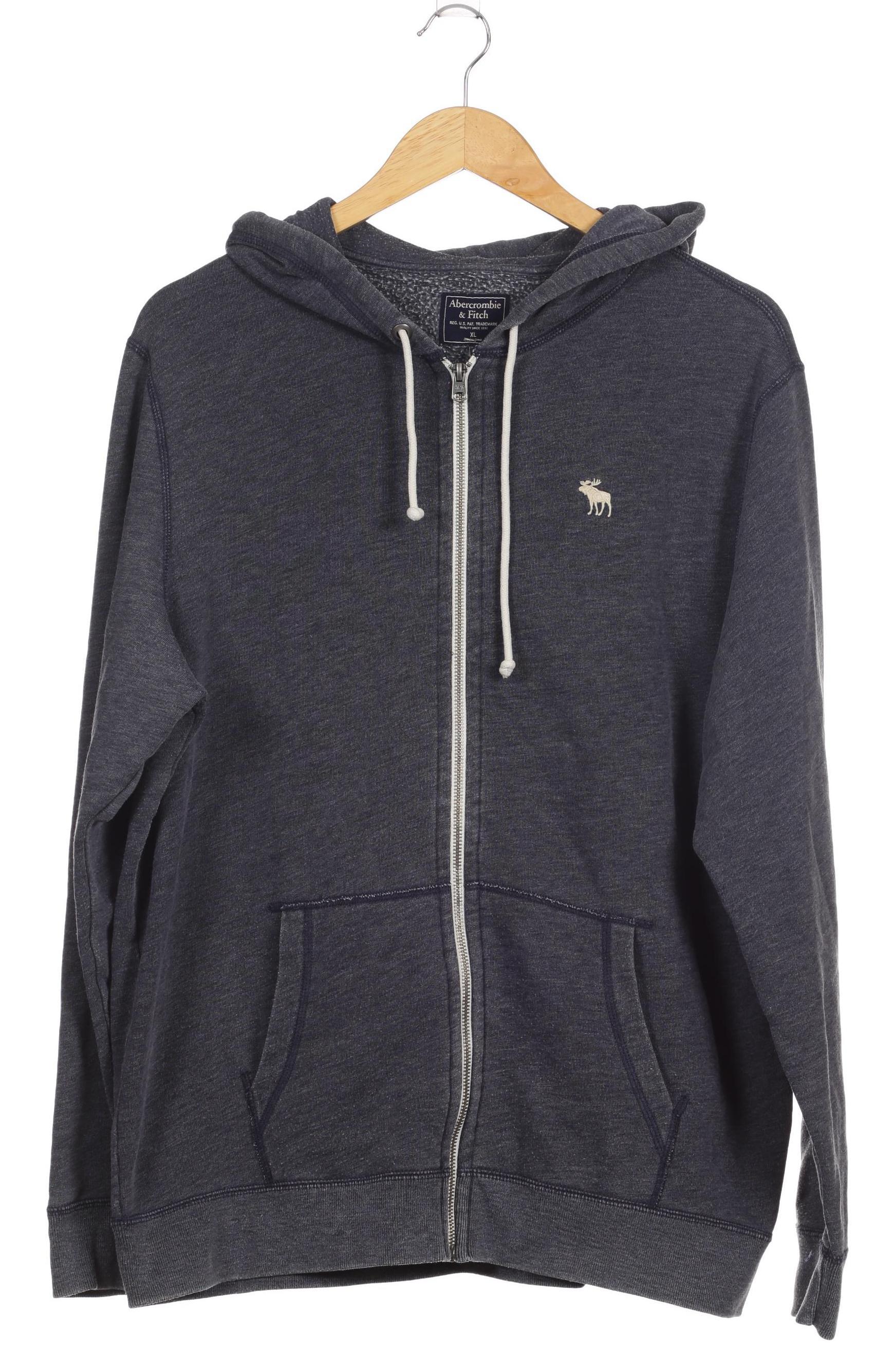

Abercrombie & Fitch Herren Kapuzenpullover, grau, Gr.