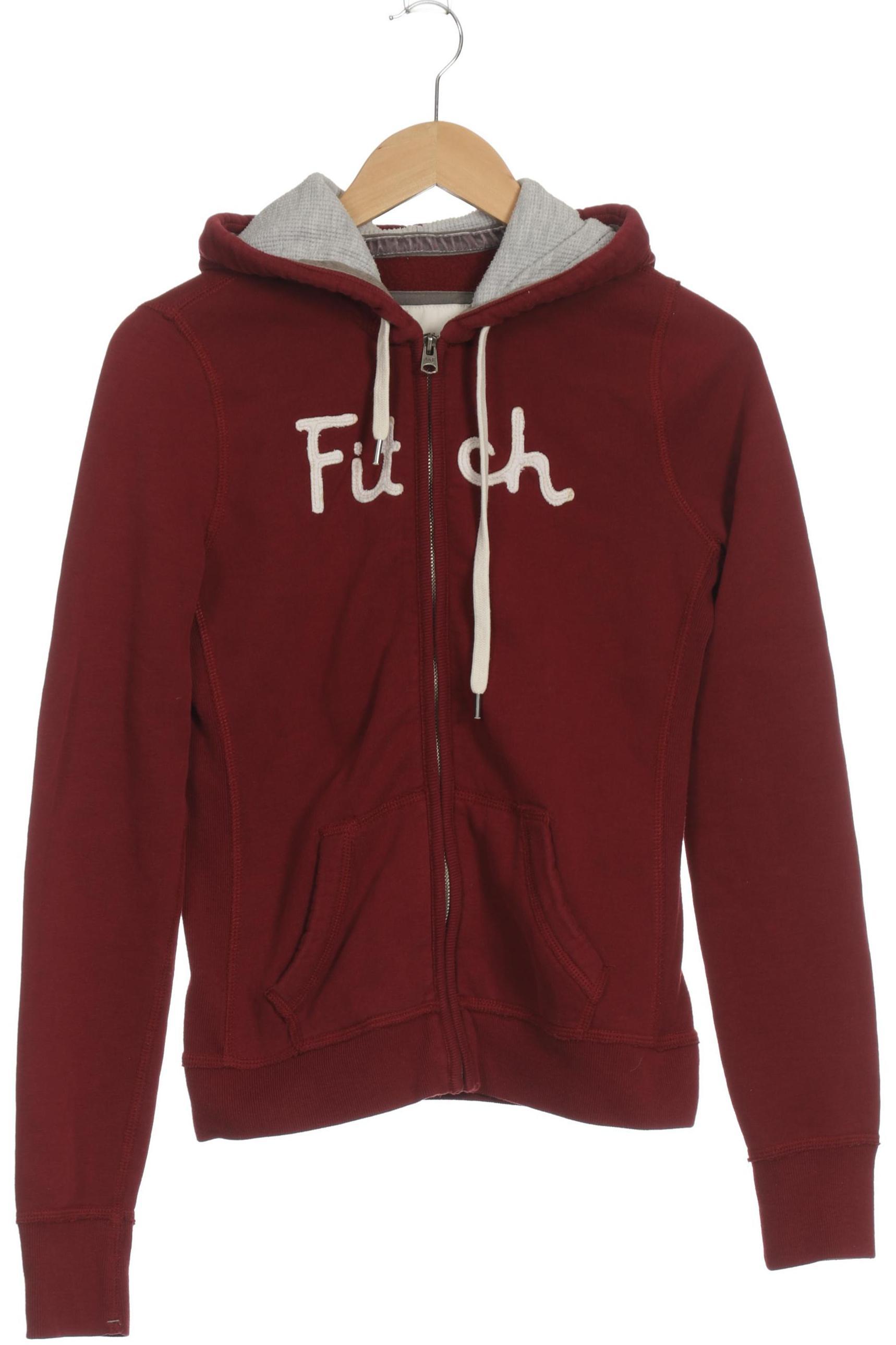 

Abercrombie & Fitch Herren Kapuzenpullover, rot, Gr.