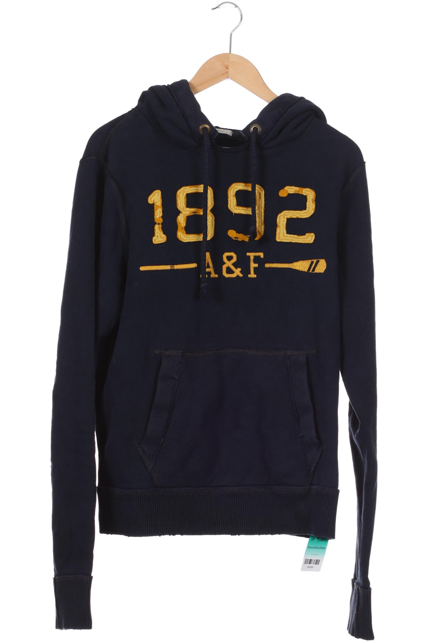 

Abercrombie & Fitch Herren Kapuzenpullover, blau, Gr.