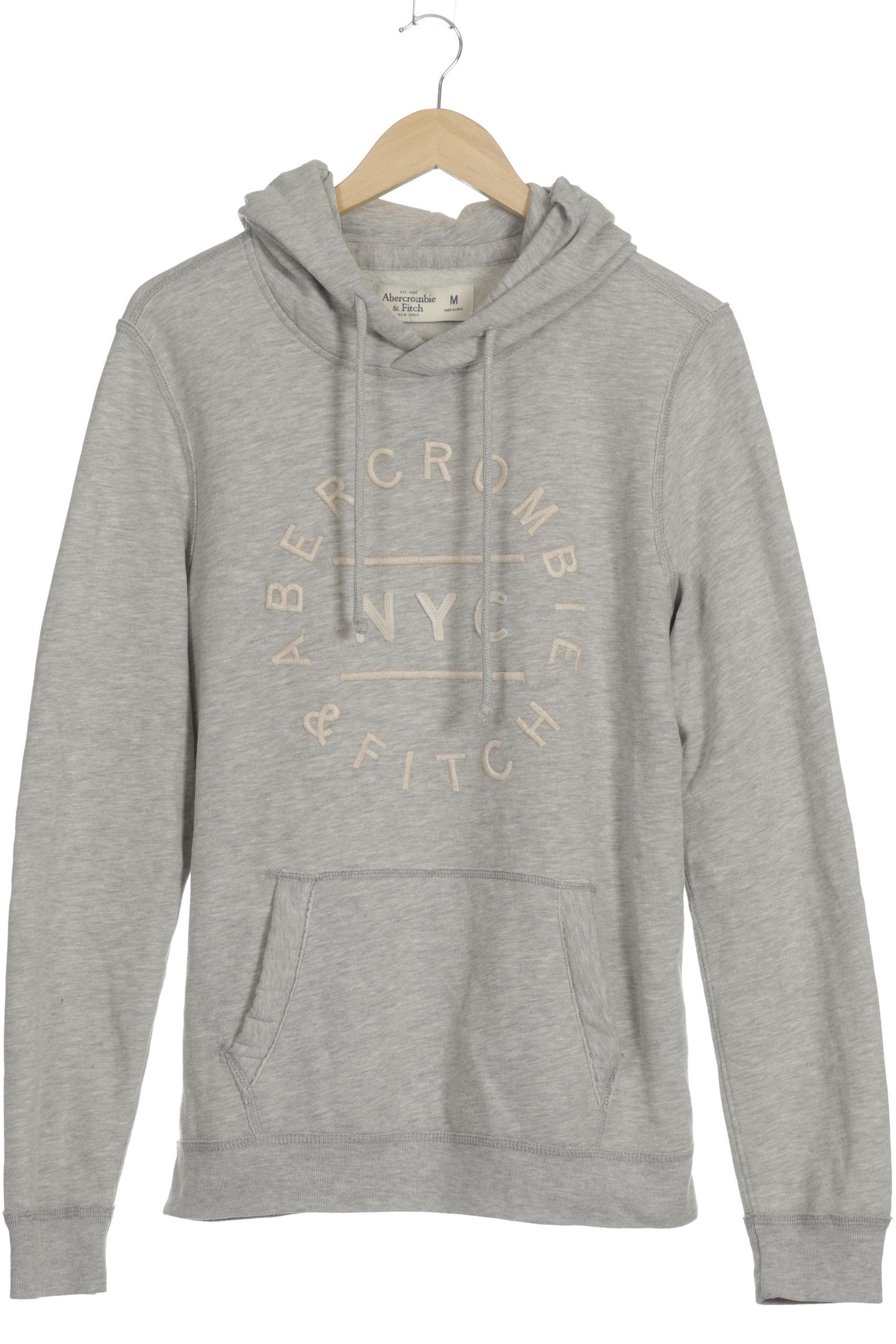 

Abercrombie & Fitch Herren Kapuzenpullover, grau, Gr.