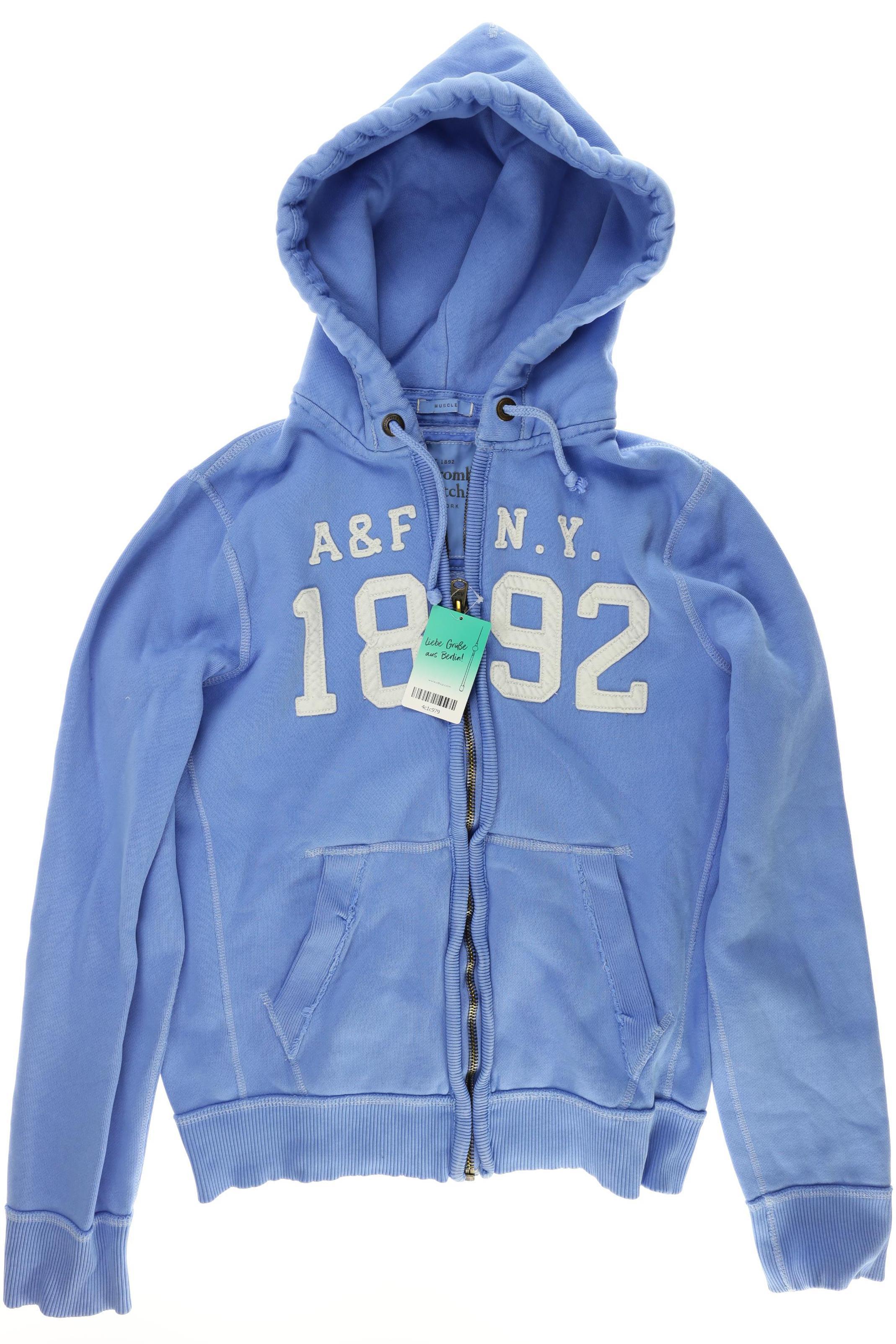 

Abercrombie & Fitch Herren Kapuzenpullover, blau, Gr.