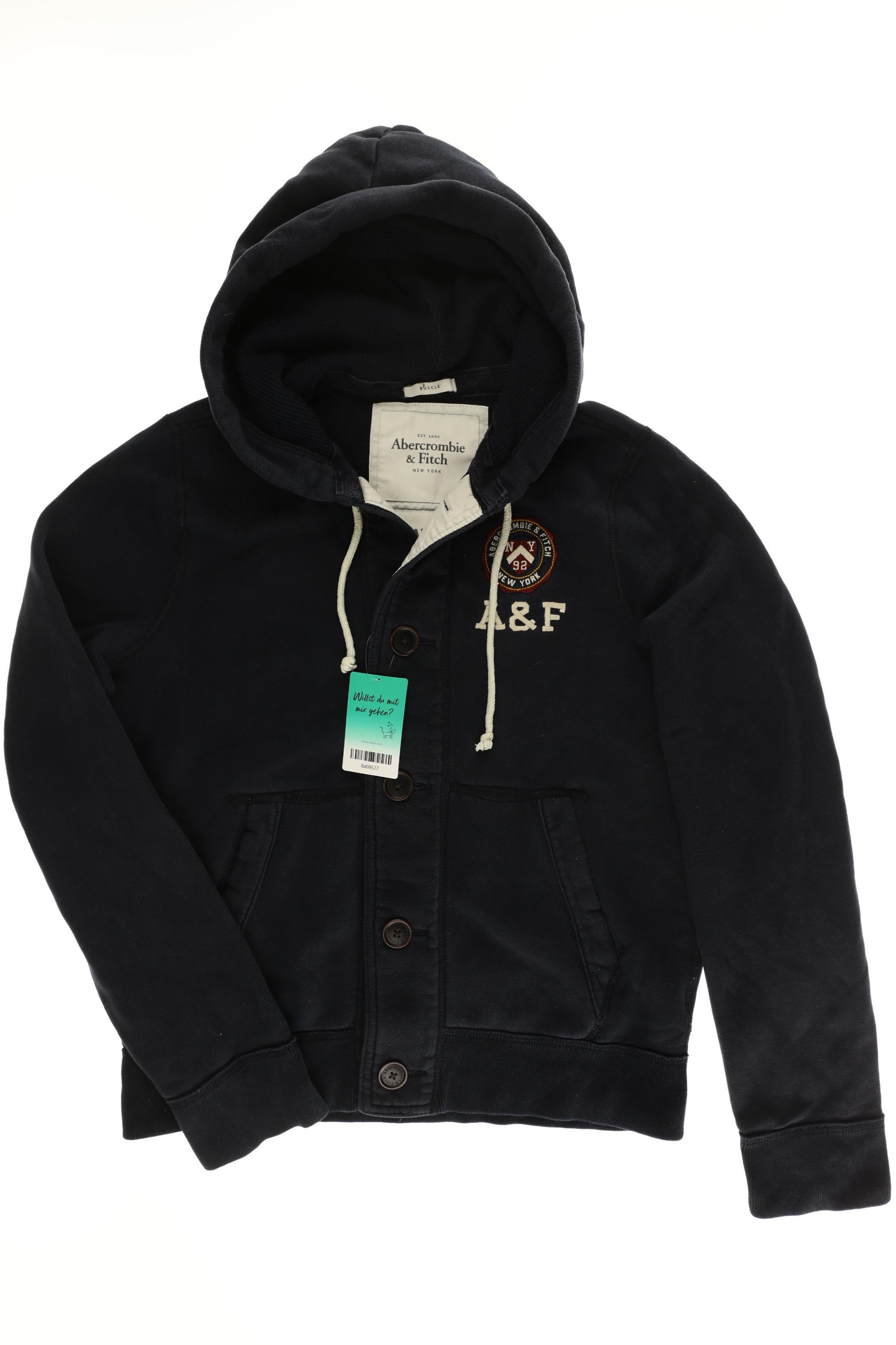 

Abercrombie & Fitch Herren Kapuzenpullover, blau, Gr.
