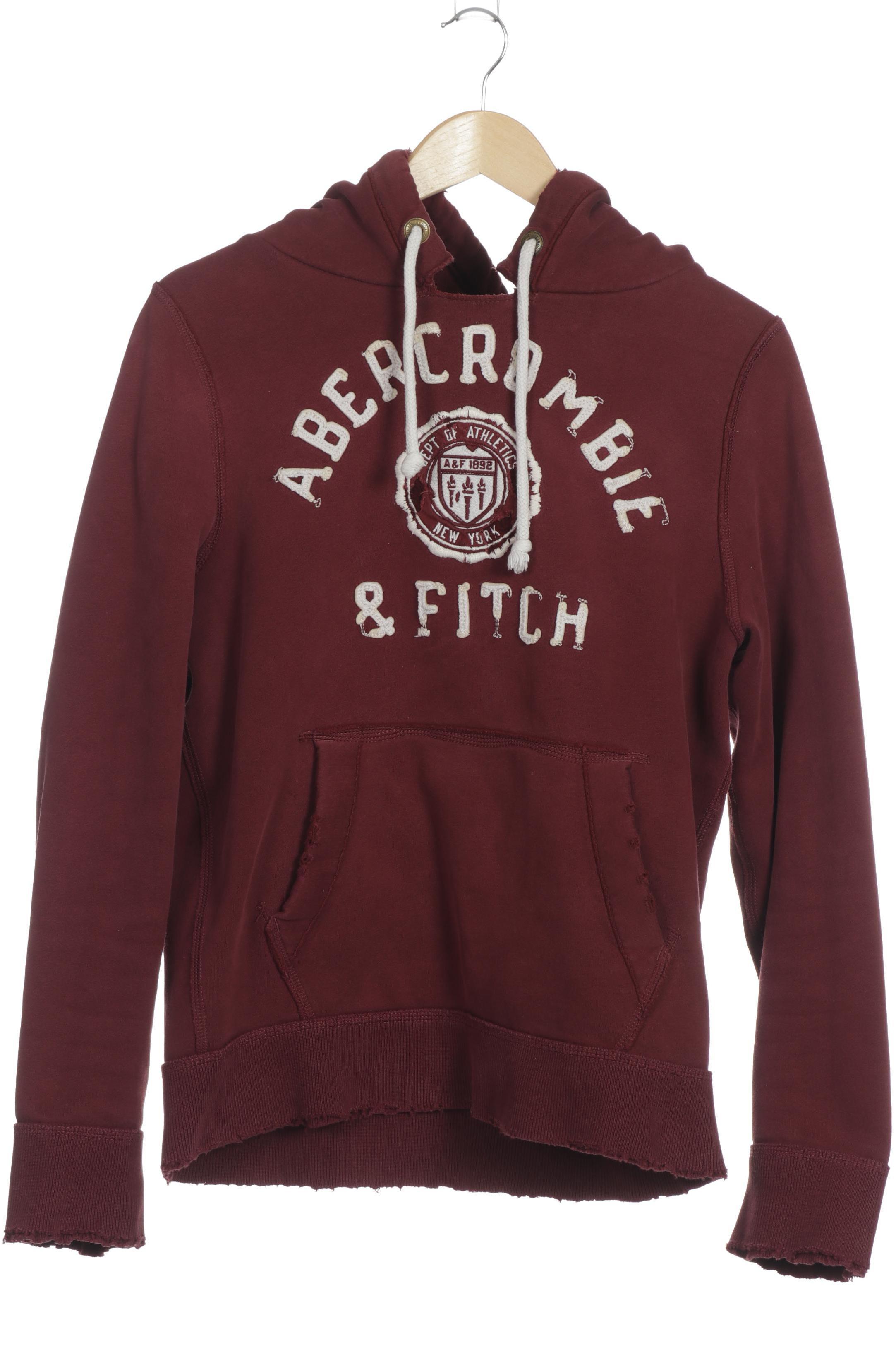 

Abercrombie & Fitch Herren Kapuzenpullover, rot, Gr.