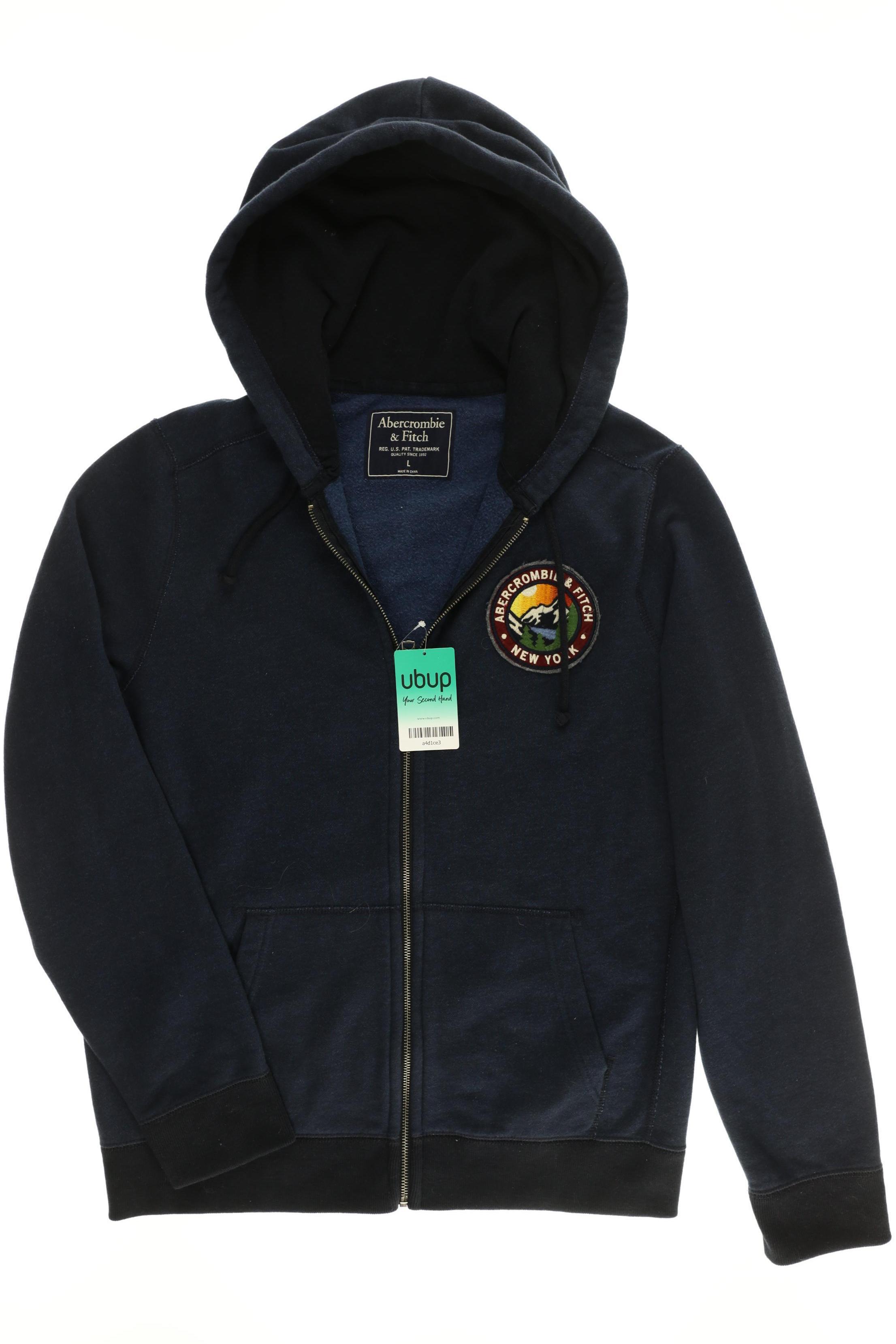 

Abercrombie & Fitch Herren Kapuzenpullover, blau, Gr.