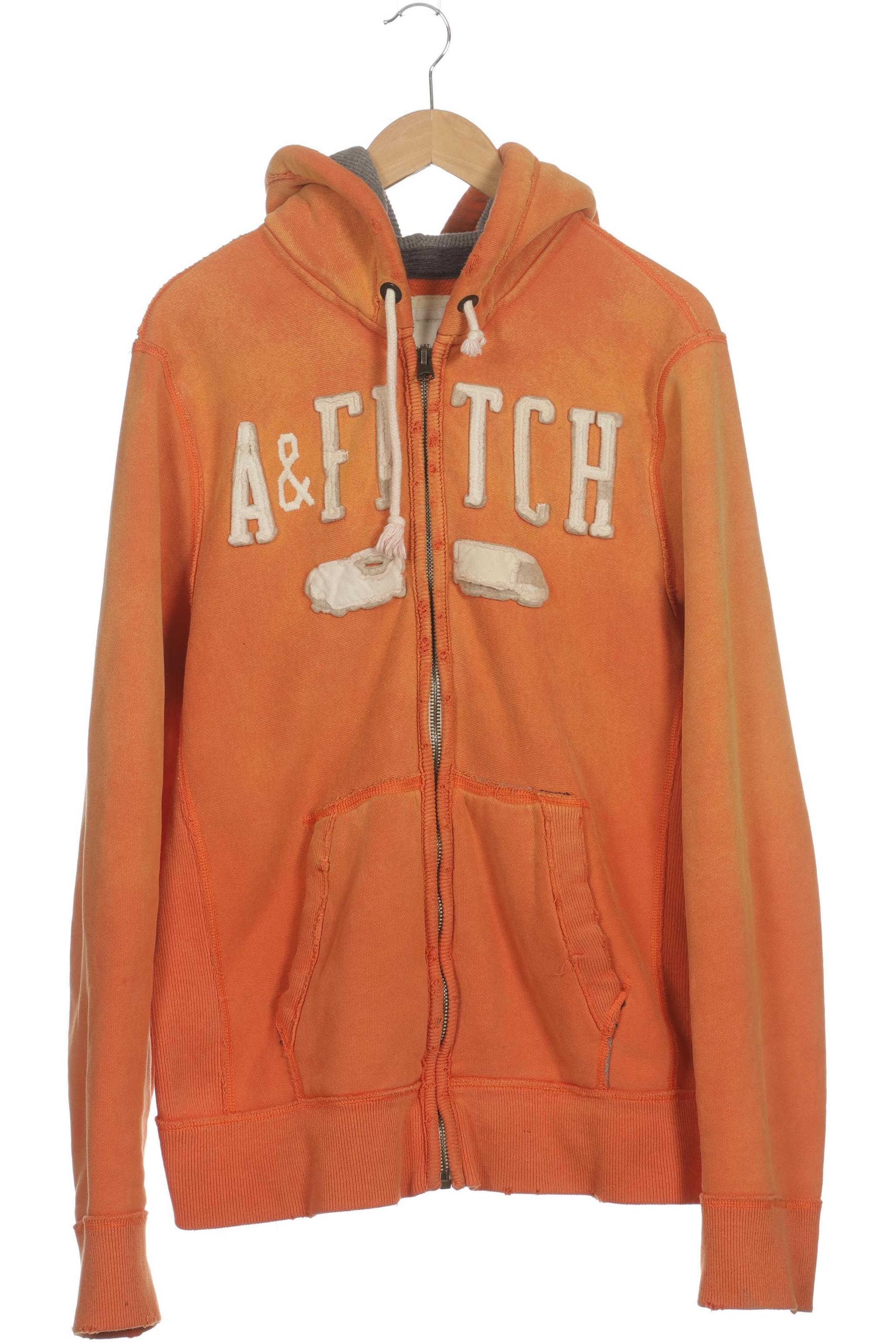 

Abercrombie & Fitch Herren Kapuzenpullover, orange, Gr.