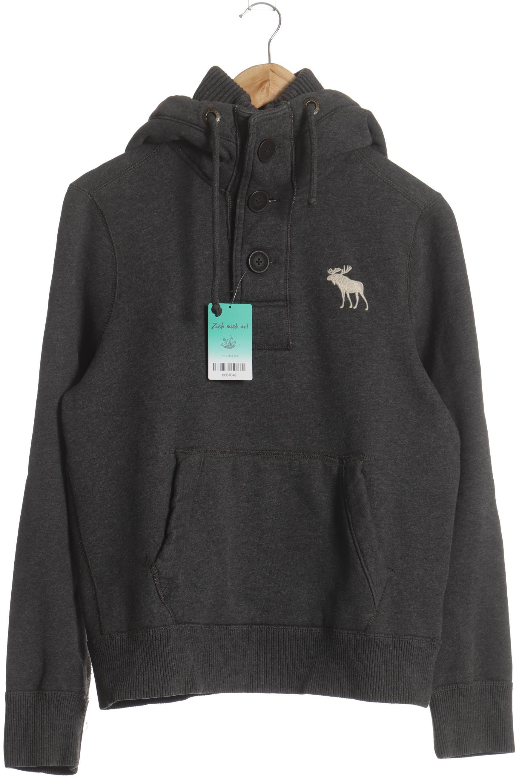 

Abercrombie & Fitch Herren Kapuzenpullover, grau, Gr.