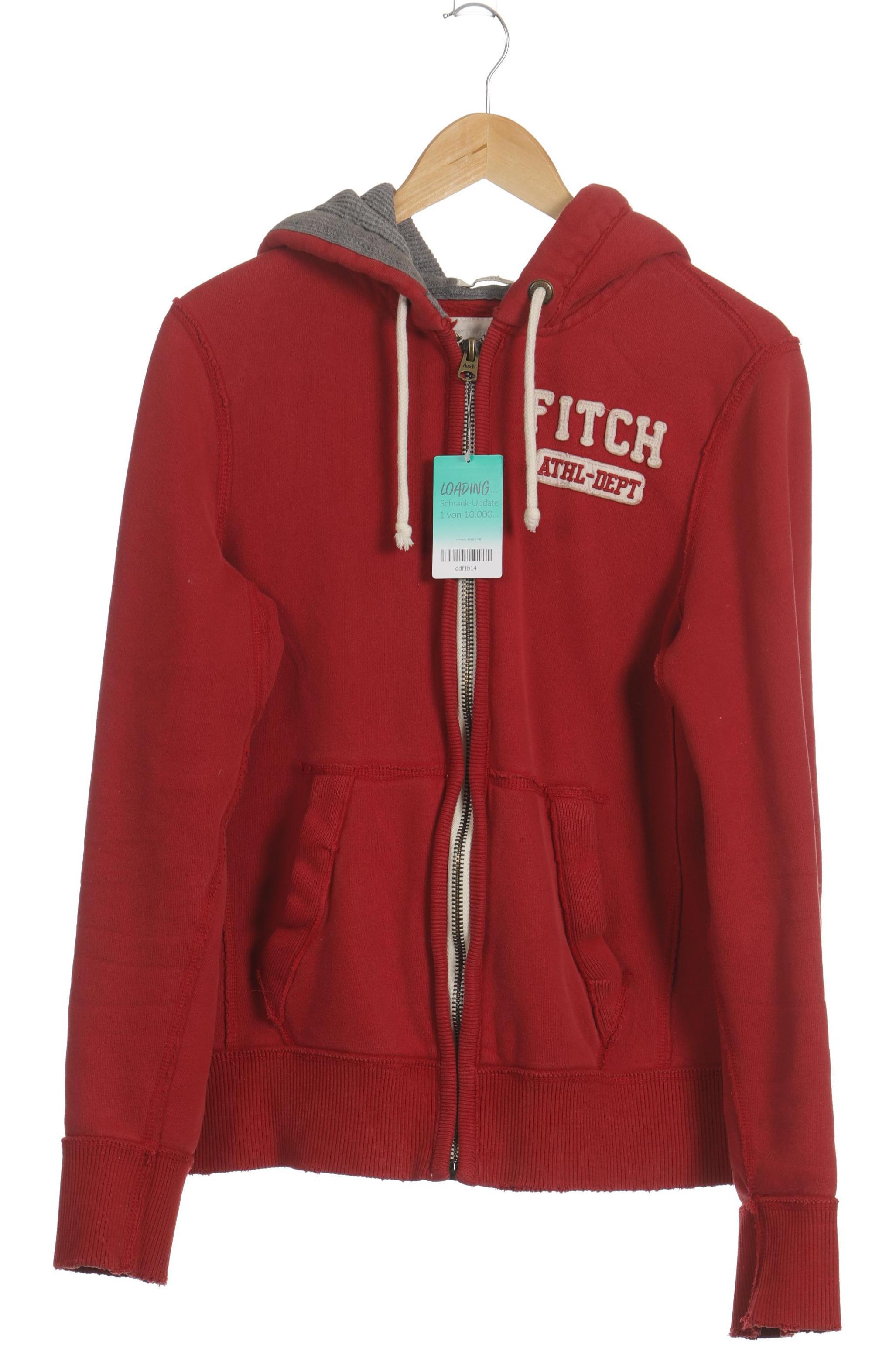

Abercrombie & Fitch Herren Kapuzenpullover, rot, Gr.