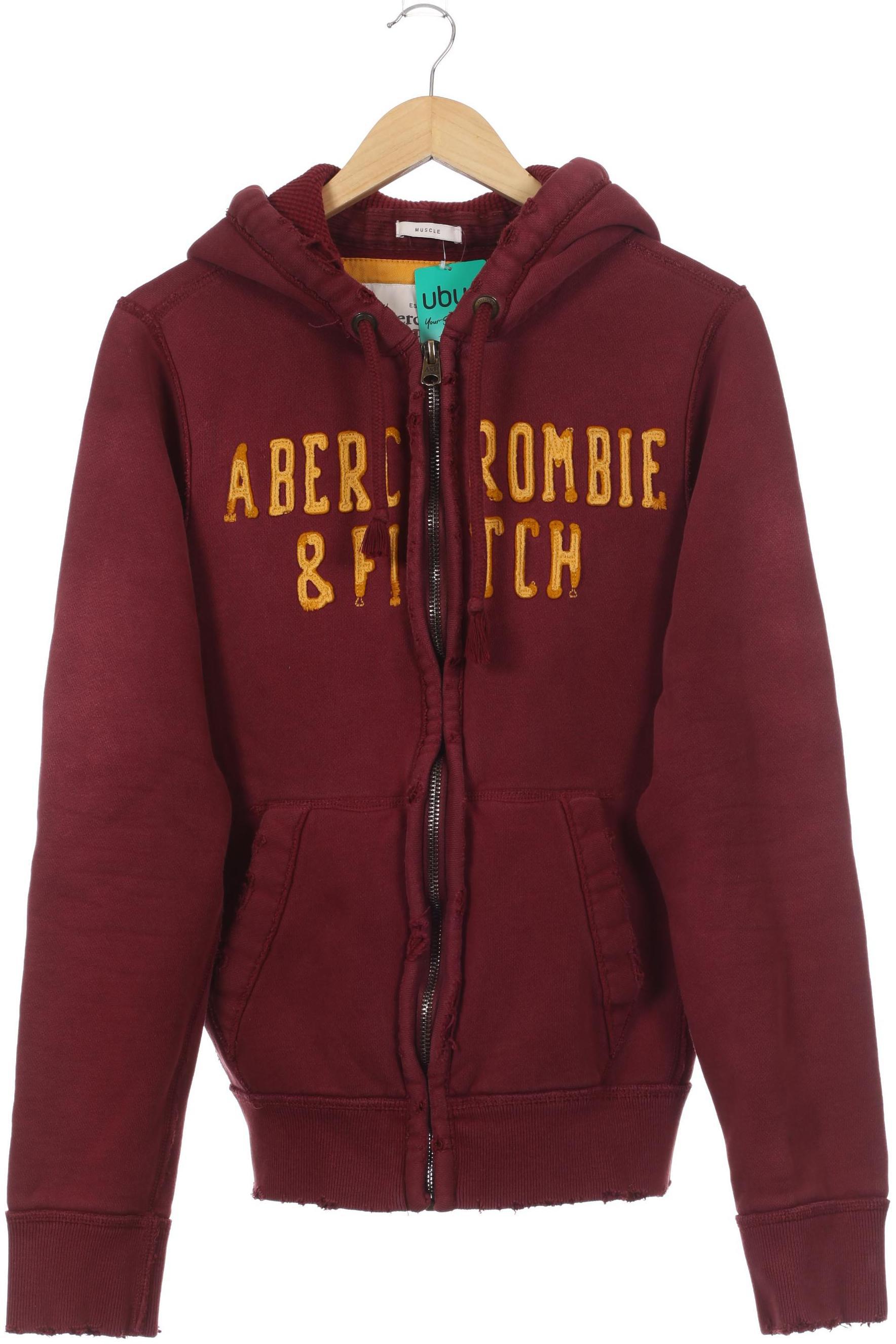 

Abercrombie & Fitch Herren Kapuzenpullover, rot, Gr.