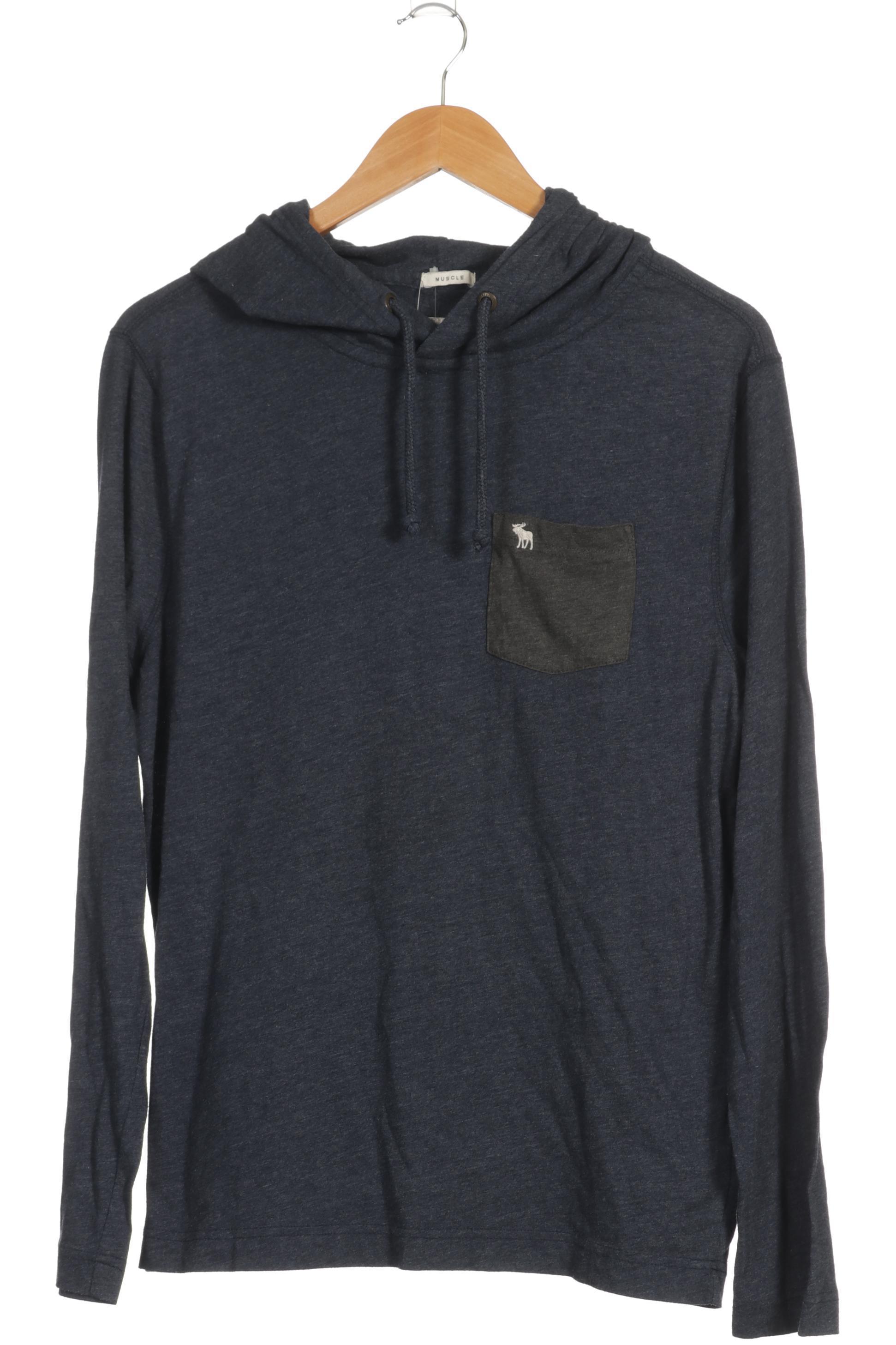 

Abercrombie & Fitch Herren Langarmshirt, blau, Gr.