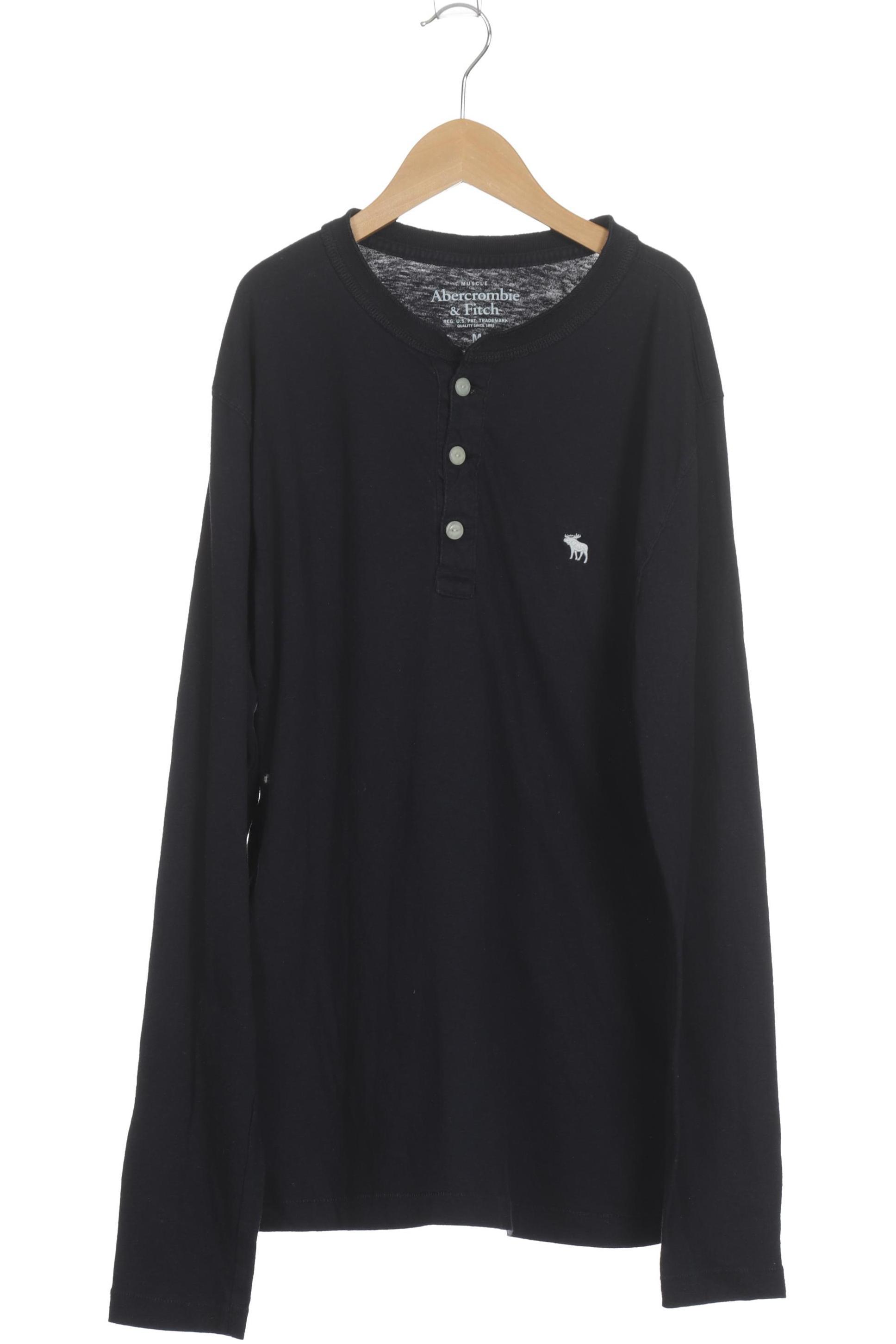 

Abercrombie & Fitch Herren Langarmshirt, blau, Gr.