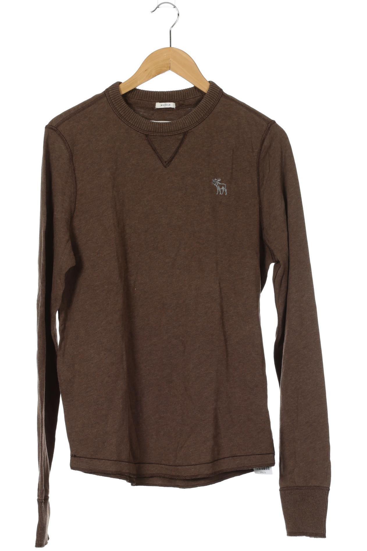 

Abercrombie & Fitch Herren Langarmshirt, braun, Gr.