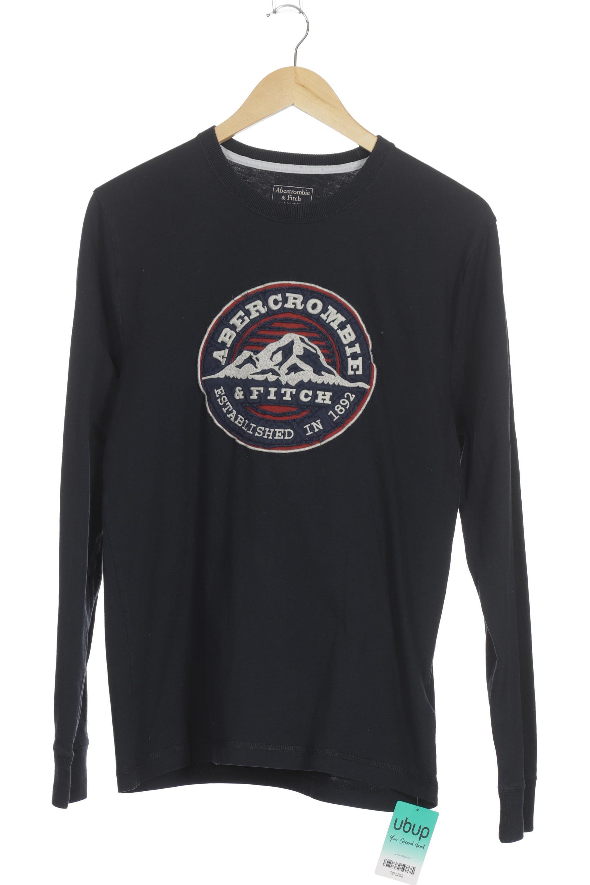 

Abercrombie & Fitch Herren Langarmshirt, blau, Gr.