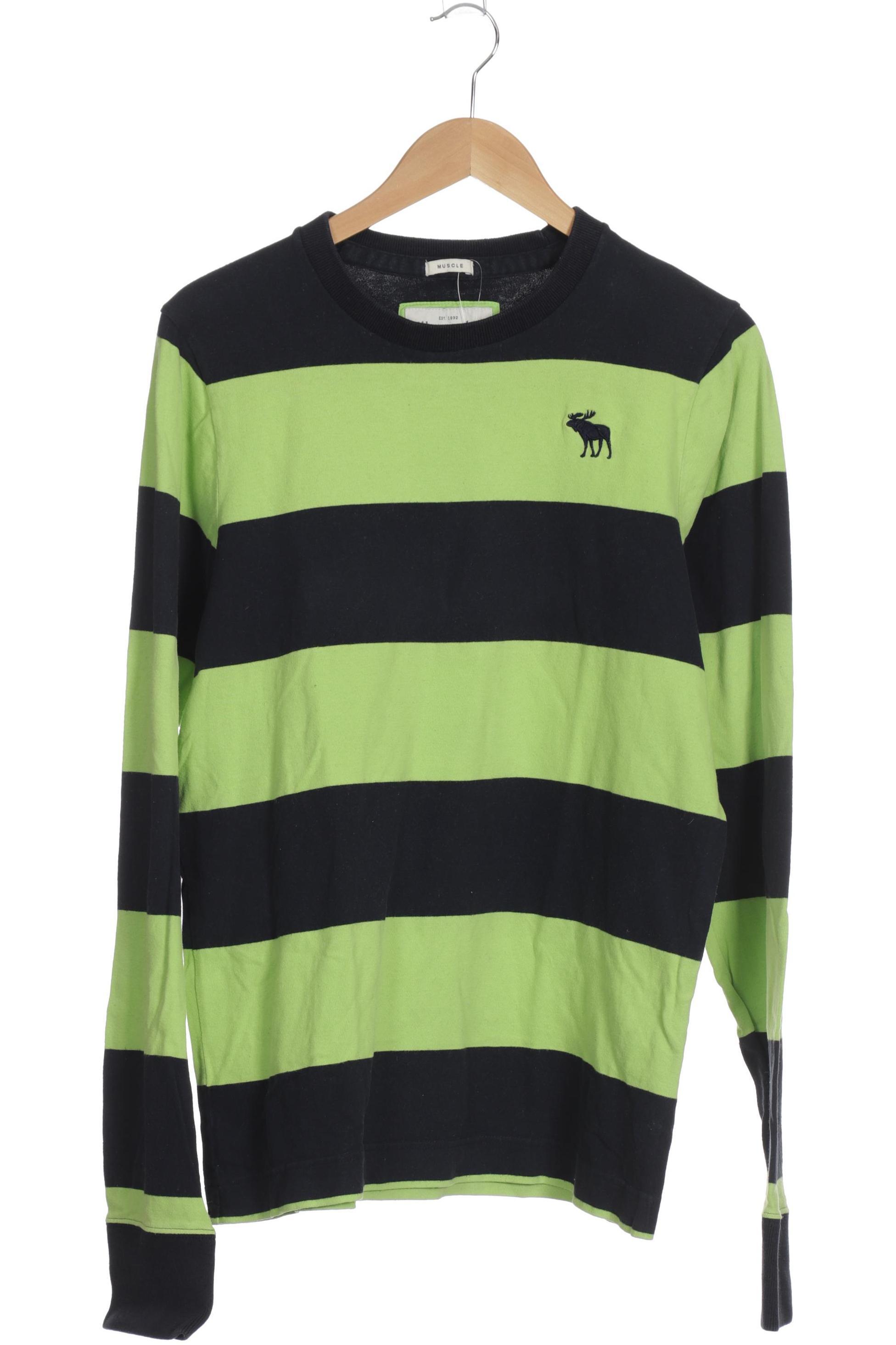 

Abercrombie & Fitch Herren Langarmshirt, blau, Gr.