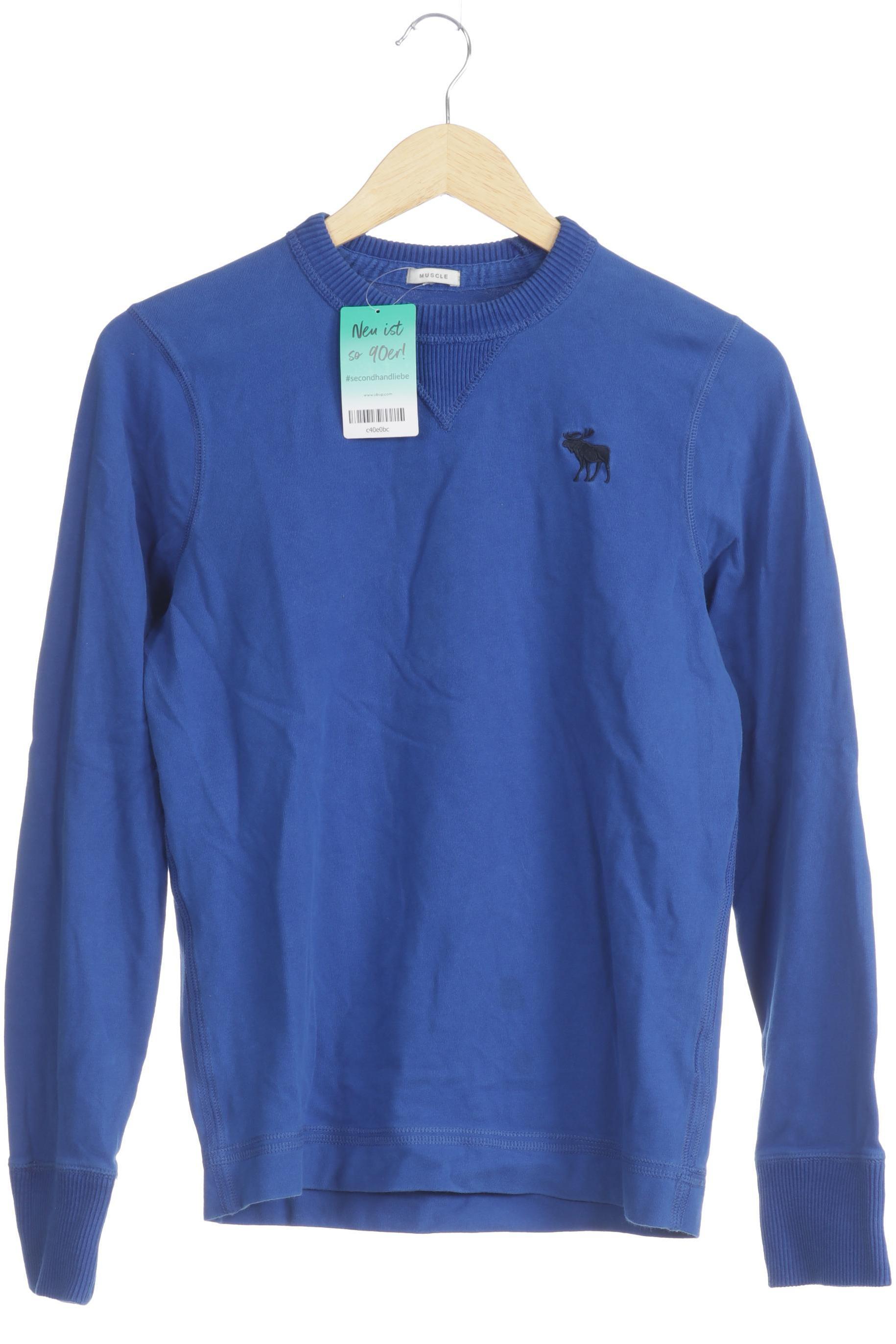 

Abercrombie & Fitch Herren Langarmshirt, blau, Gr.