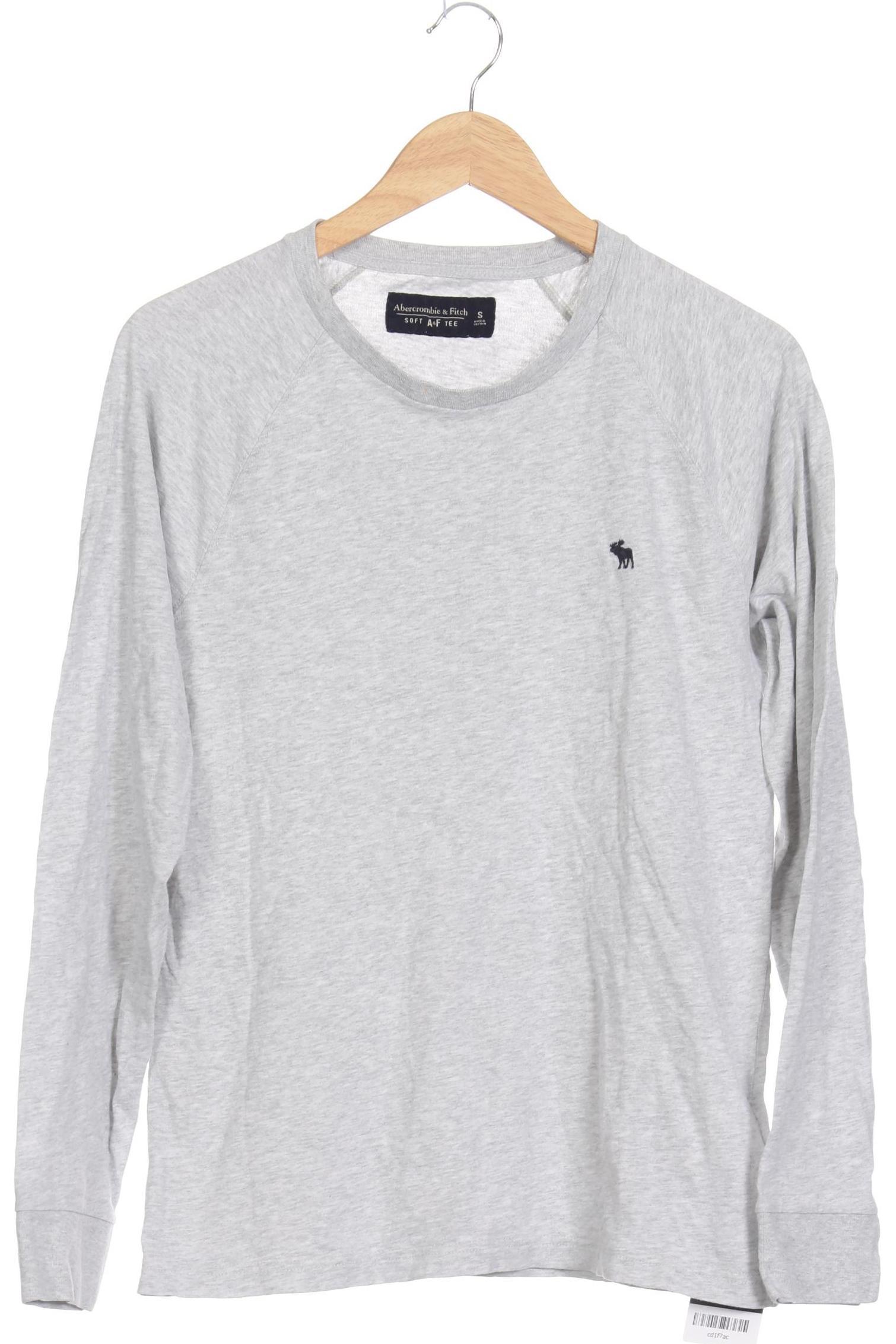 

Abercrombie & Fitch Herren Langarmshirt, grau, Gr.