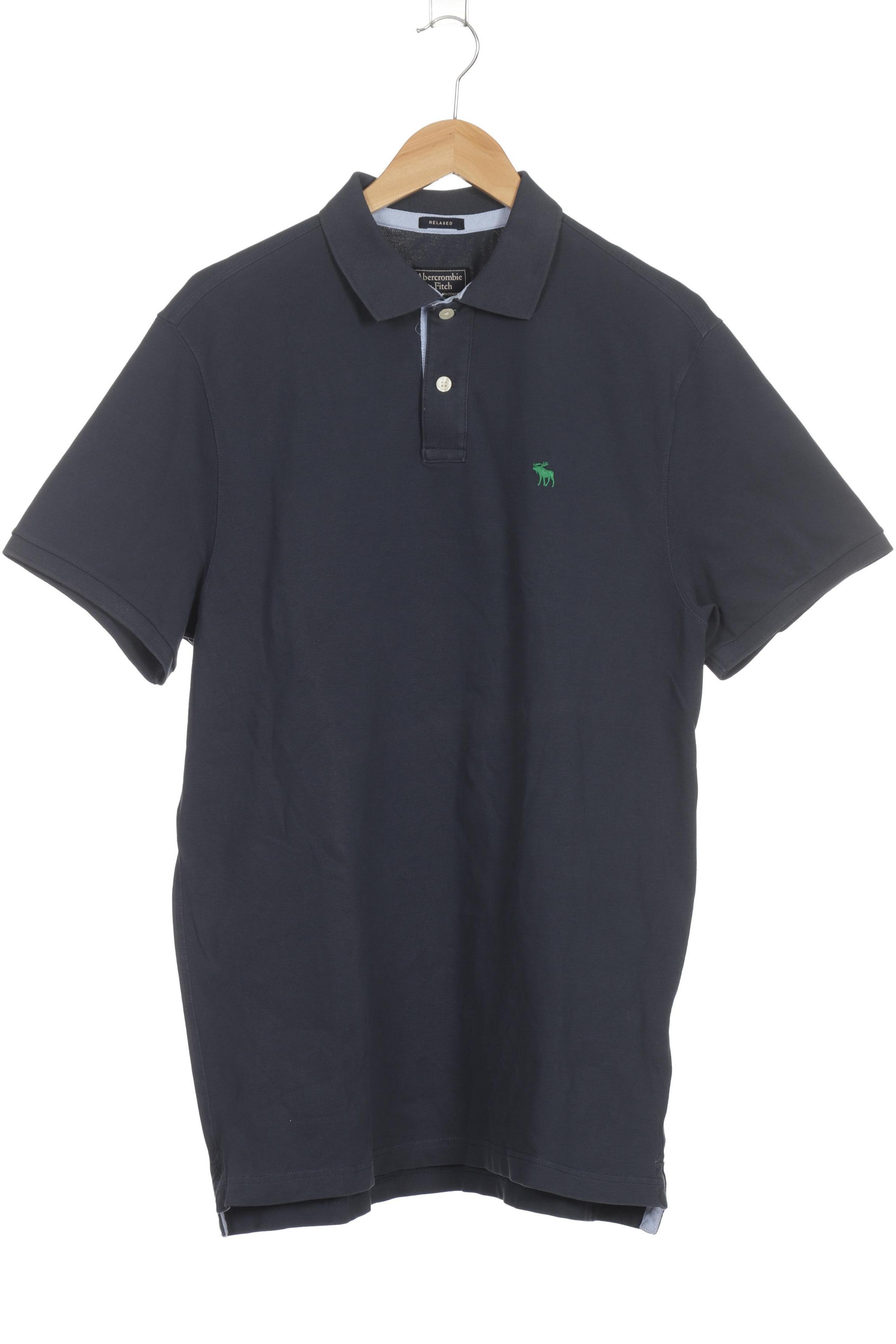 

Abercrombie & Fitch Herren Poloshirt, blau, Gr.