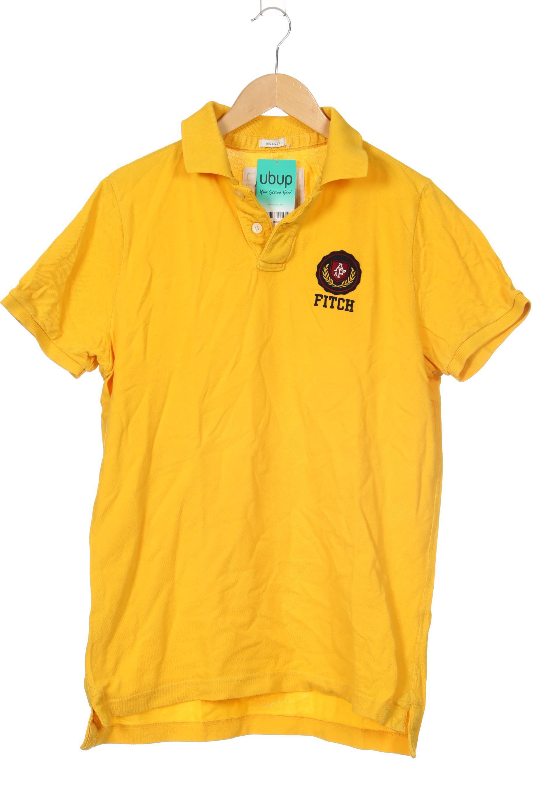 

Abercrombie & Fitch Herren Poloshirt, gelb, Gr.