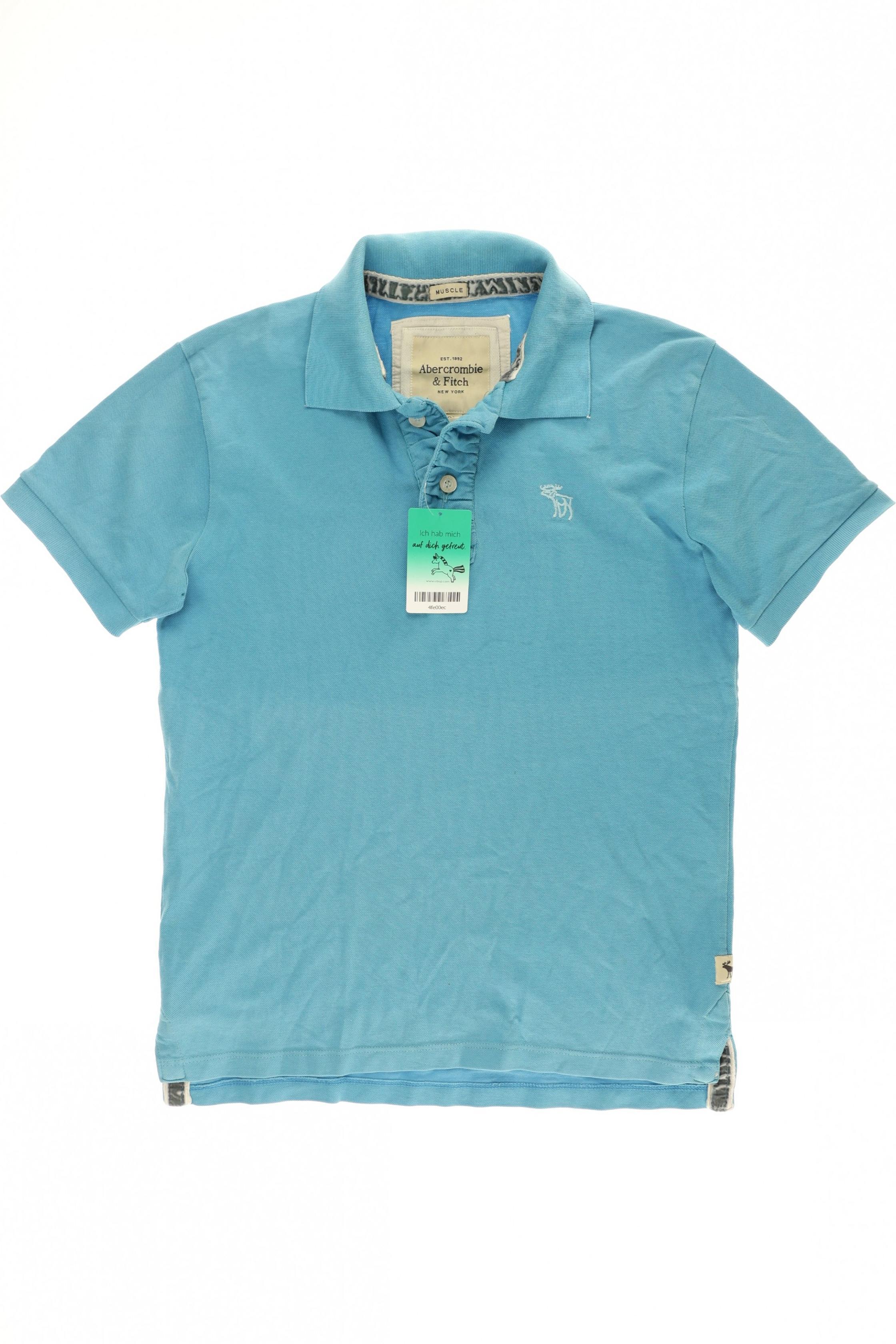 

Abercrombie & Fitch Herren Poloshirt, blau, Gr.