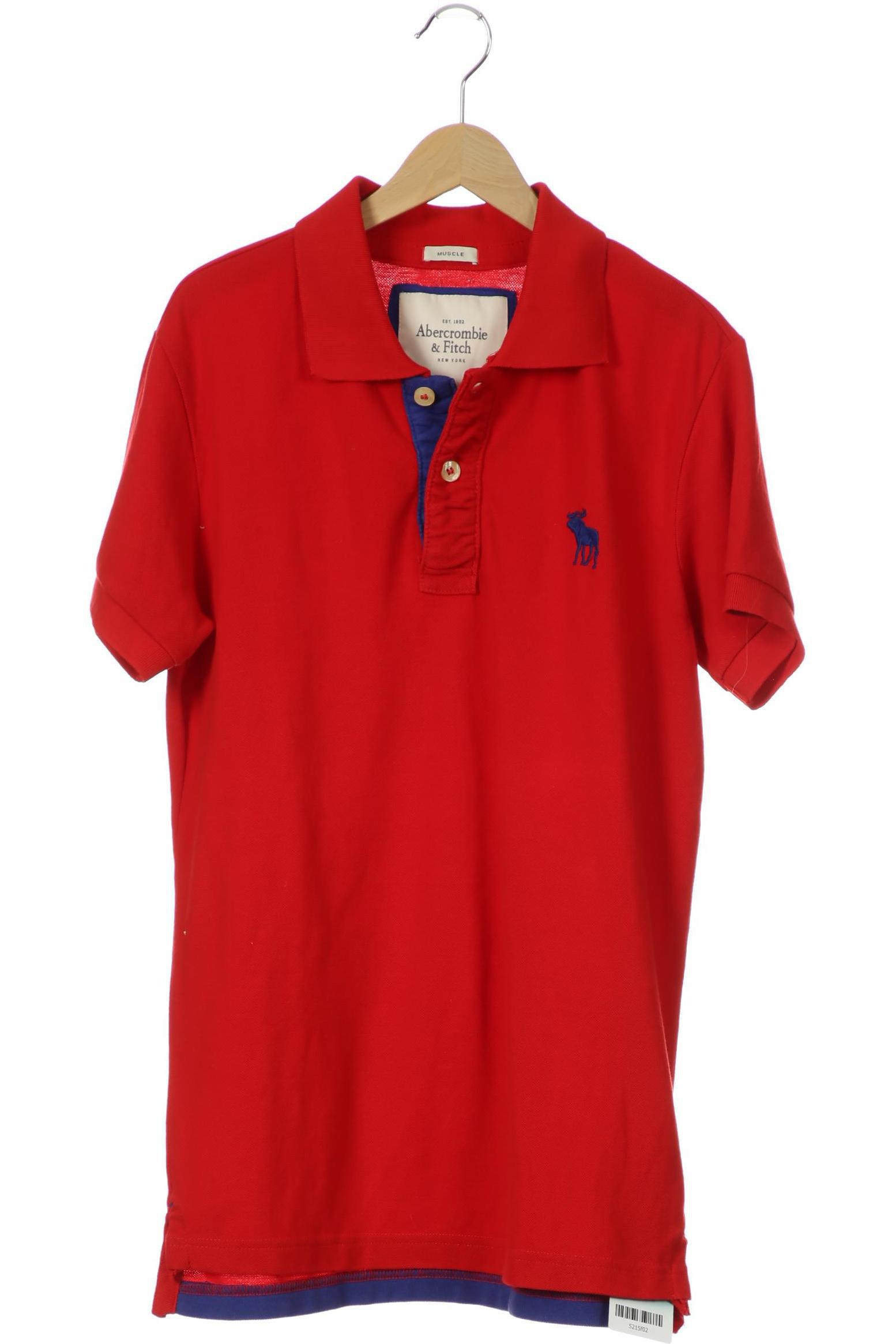 

Abercrombie & Fitch Herren Poloshirt, rot, Gr.
