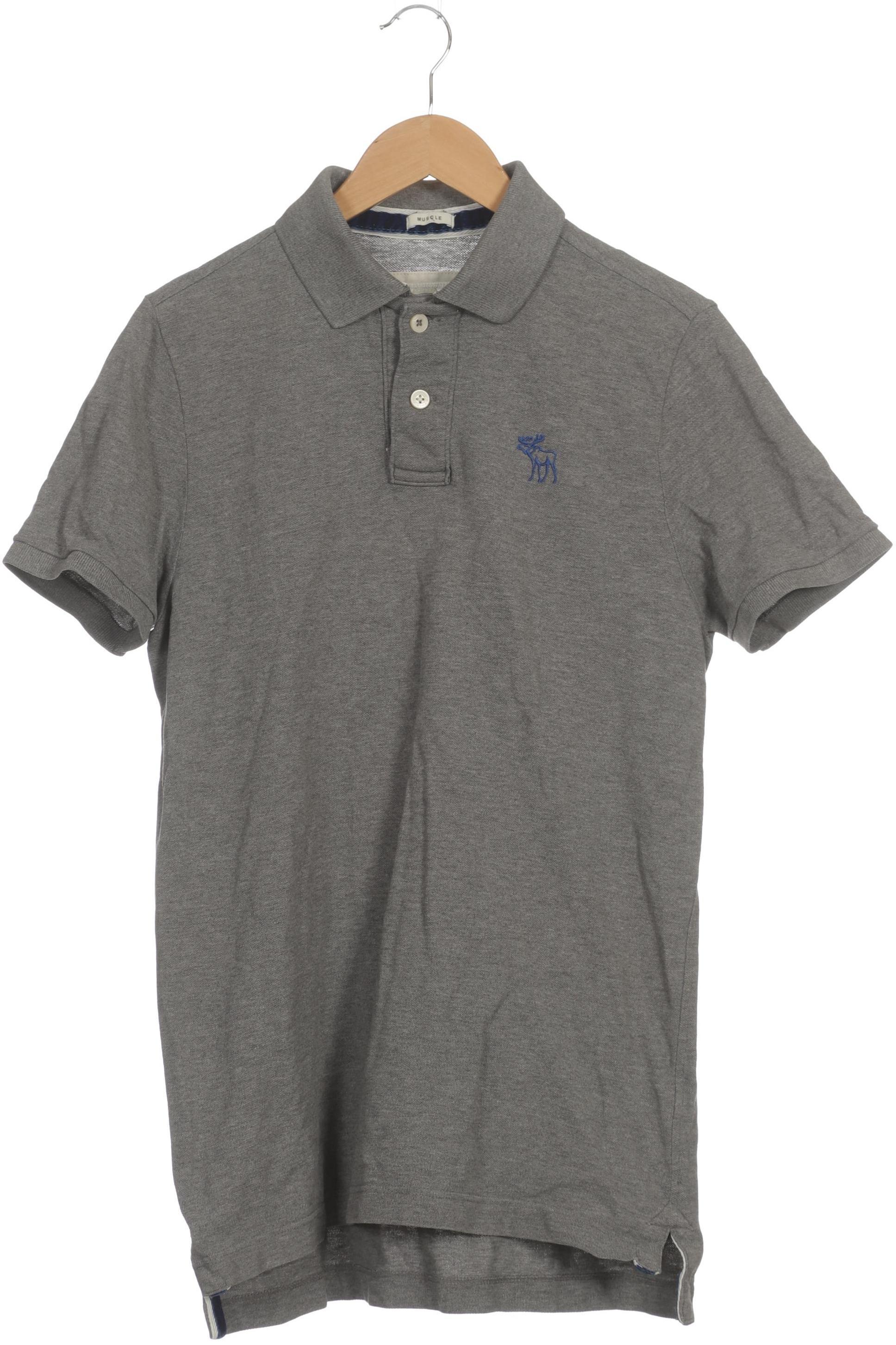 

Abercrombie & Fitch Herren Poloshirt, grau, Gr.