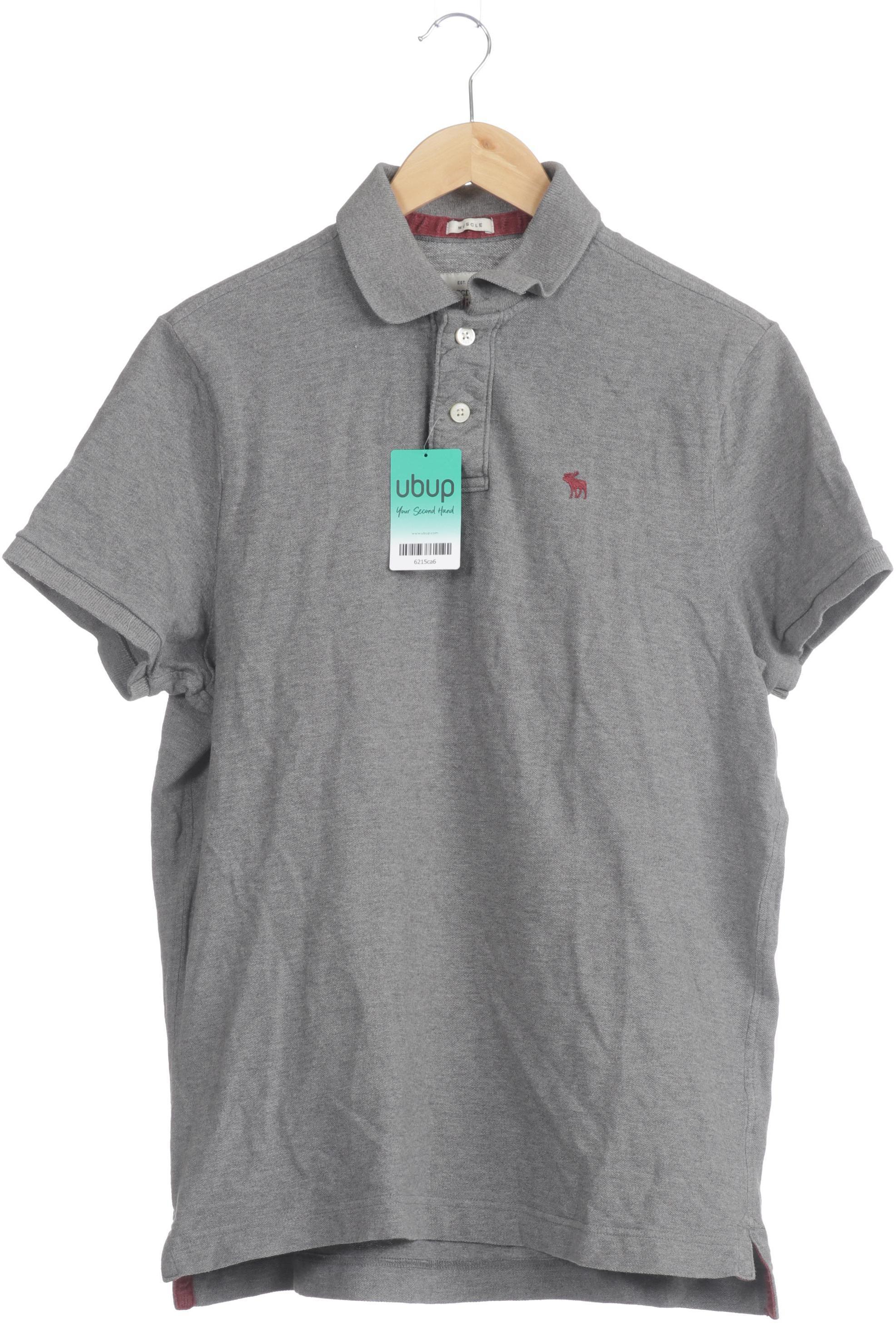 

Abercrombie & Fitch Herren Poloshirt, grau, Gr.