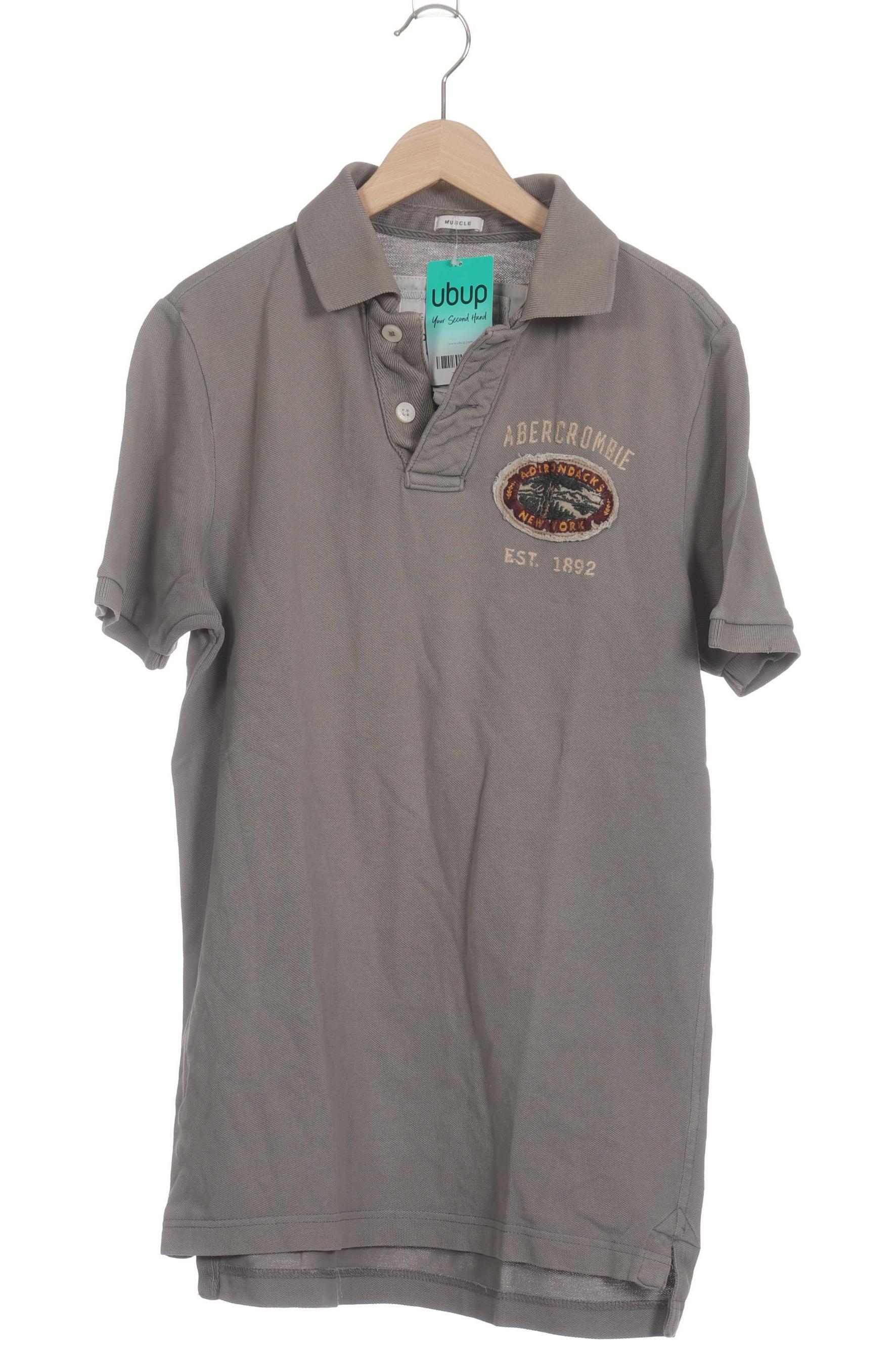 

Abercrombie & Fitch Herren Poloshirt, grau, Gr.