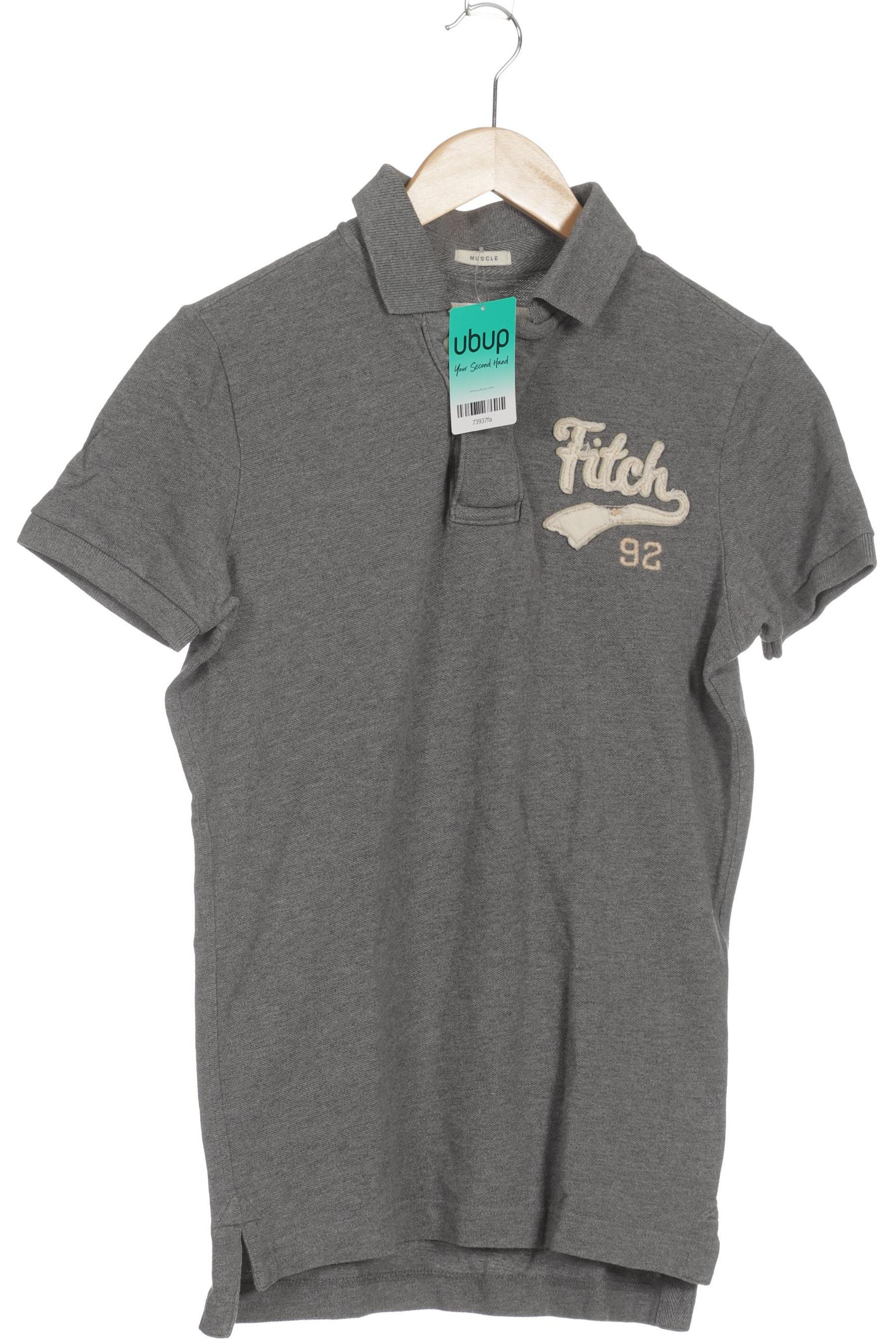 

Abercrombie & Fitch Herren Poloshirt, grau, Gr.