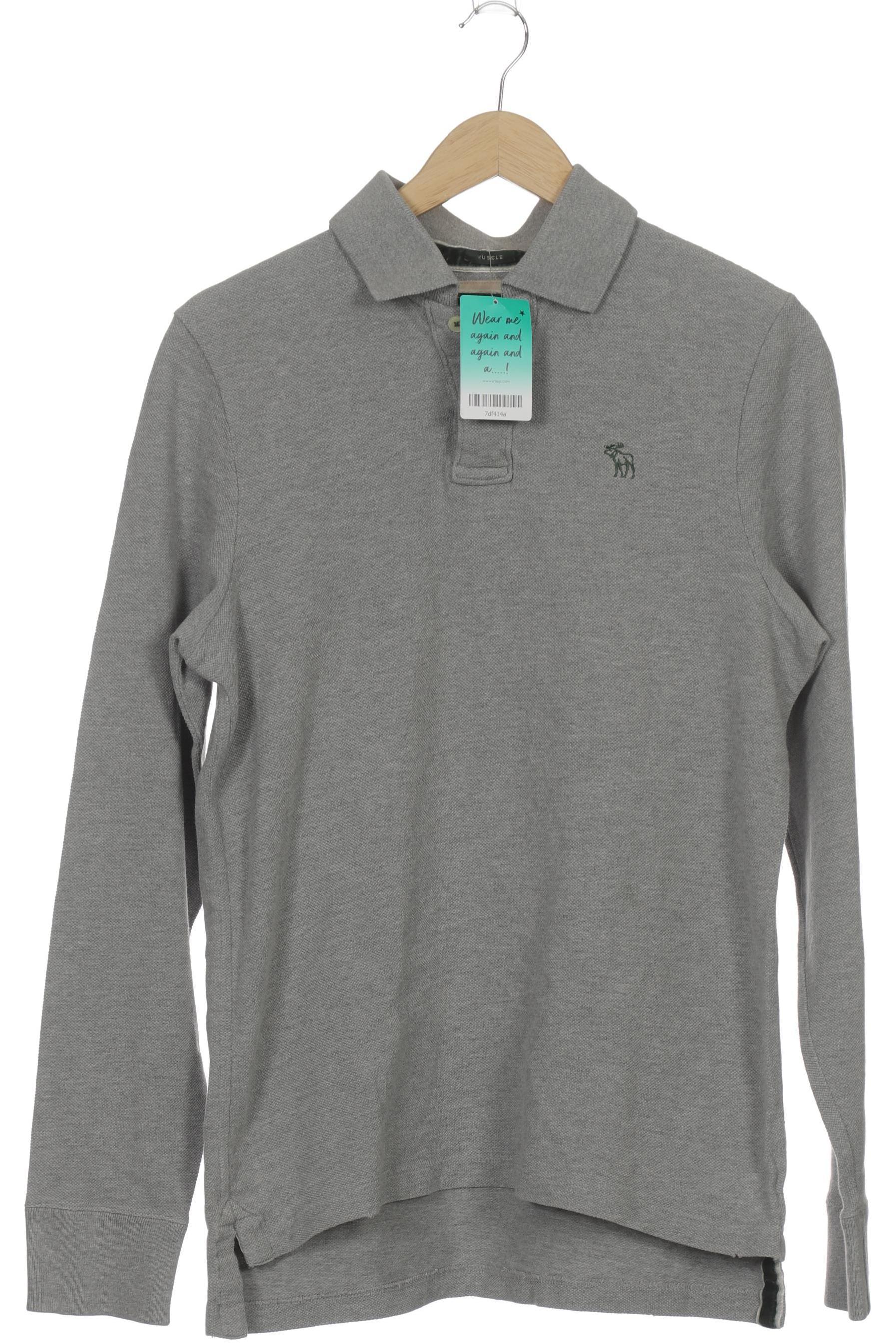 

Abercrombie & Fitch Herren Poloshirt, grau, Gr.