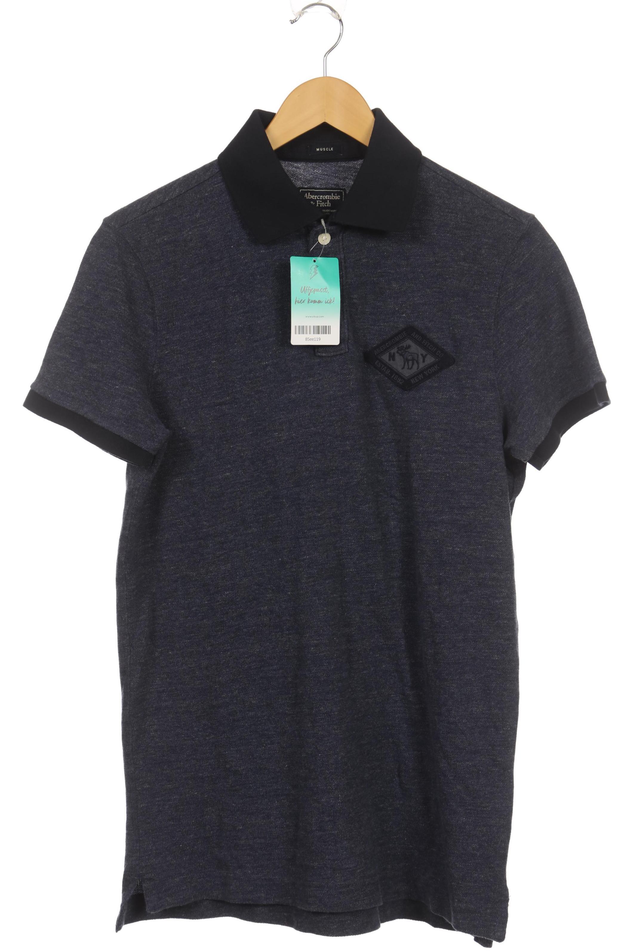 

Abercrombie & Fitch Herren Poloshirt, blau, Gr.