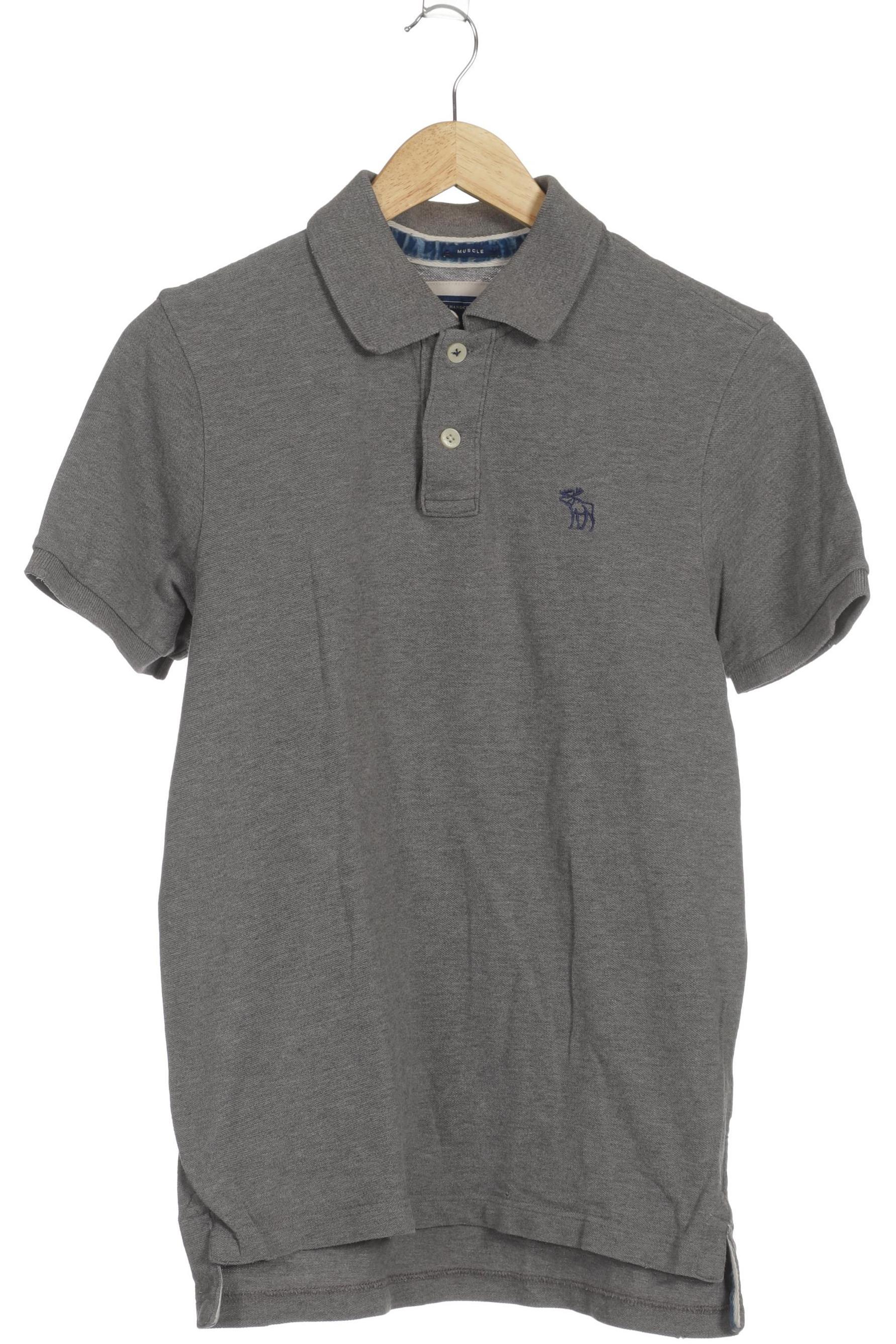 

Abercrombie & Fitch Herren Poloshirt, grau, Gr.