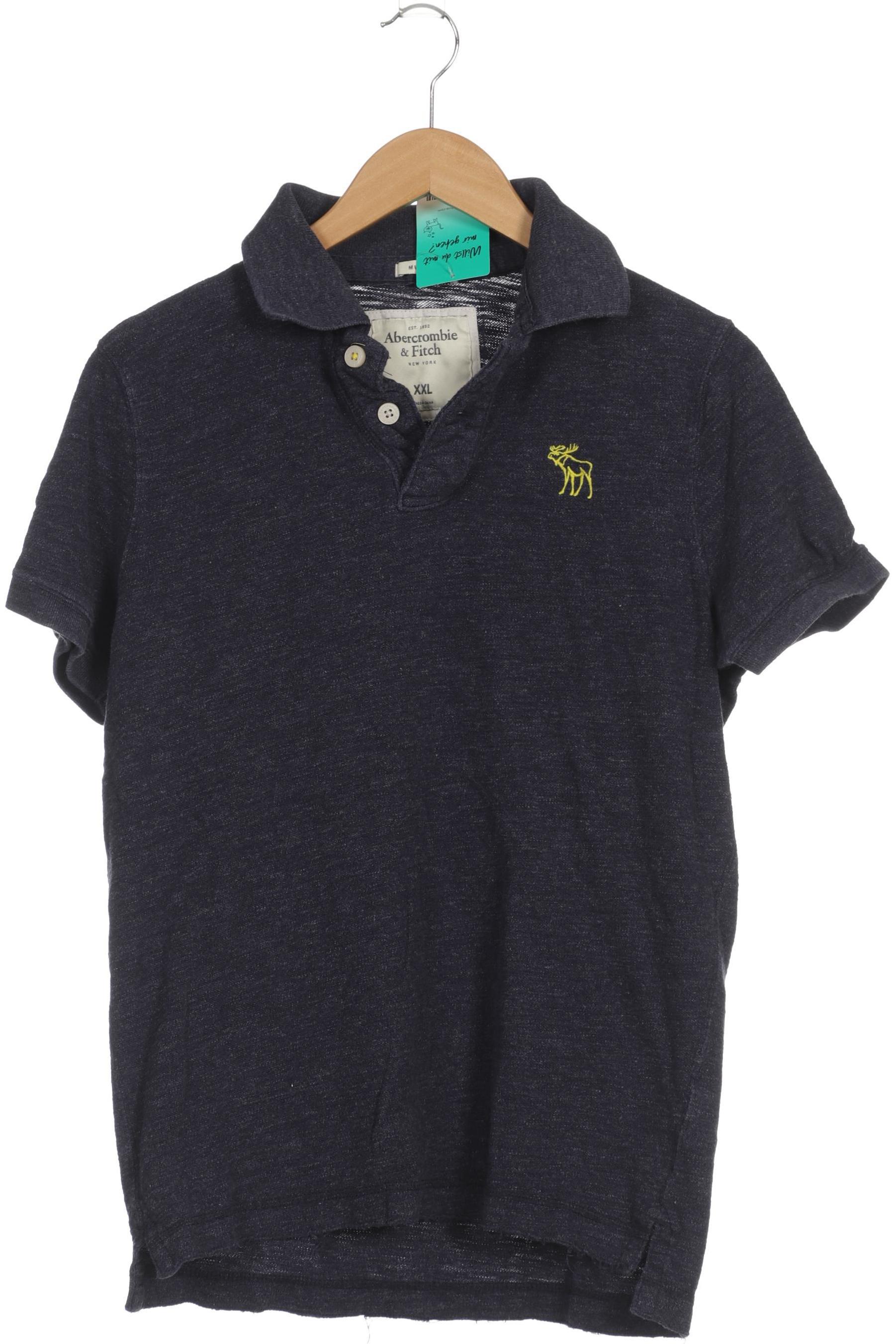 

Abercrombie & Fitch Herren Poloshirt, blau, Gr.