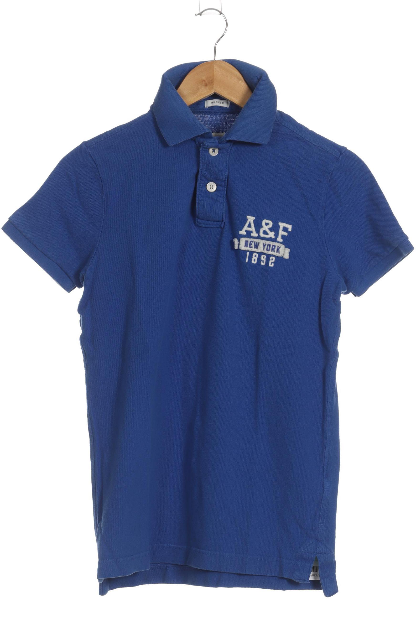 

Abercrombie & Fitch Herren Poloshirt, blau, Gr.