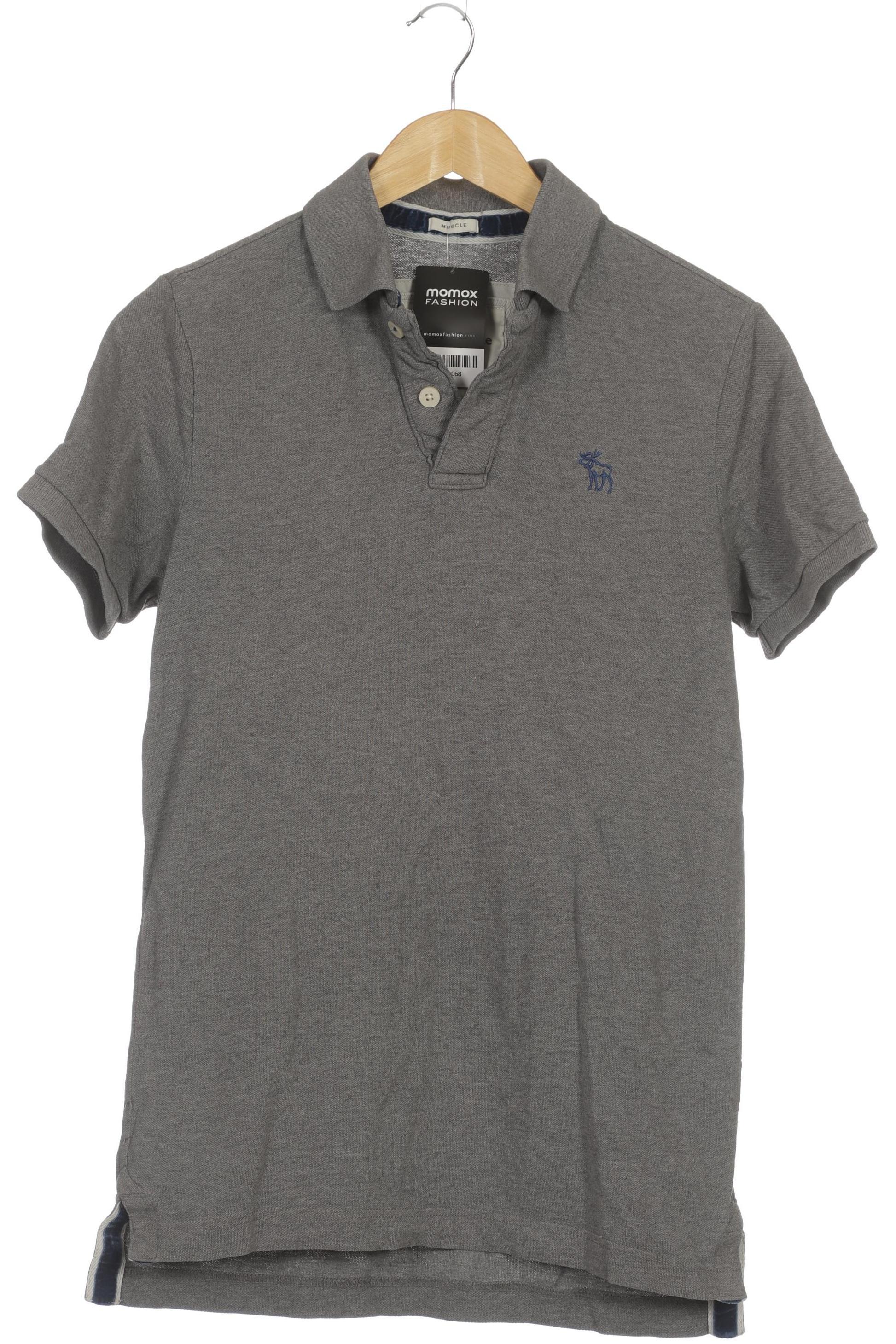 

Abercrombie & Fitch Herren Poloshirt, grau, Gr.