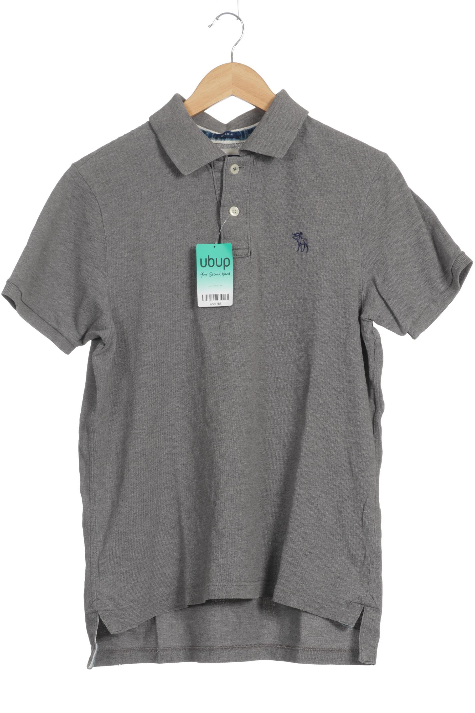 

Abercrombie & Fitch Herren Poloshirt, grau, Gr.