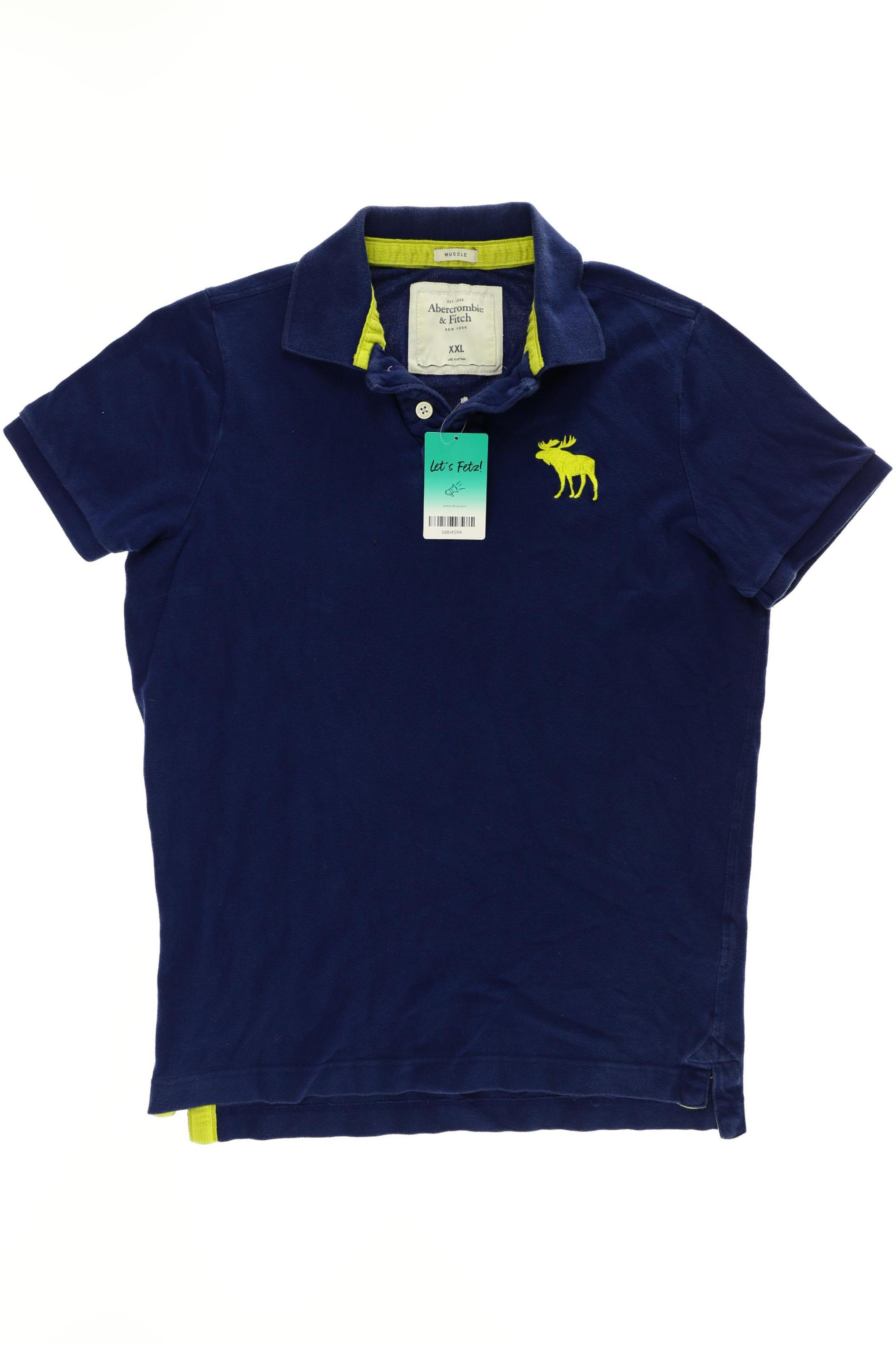 

Abercrombie & Fitch Herren Poloshirt, blau, Gr.