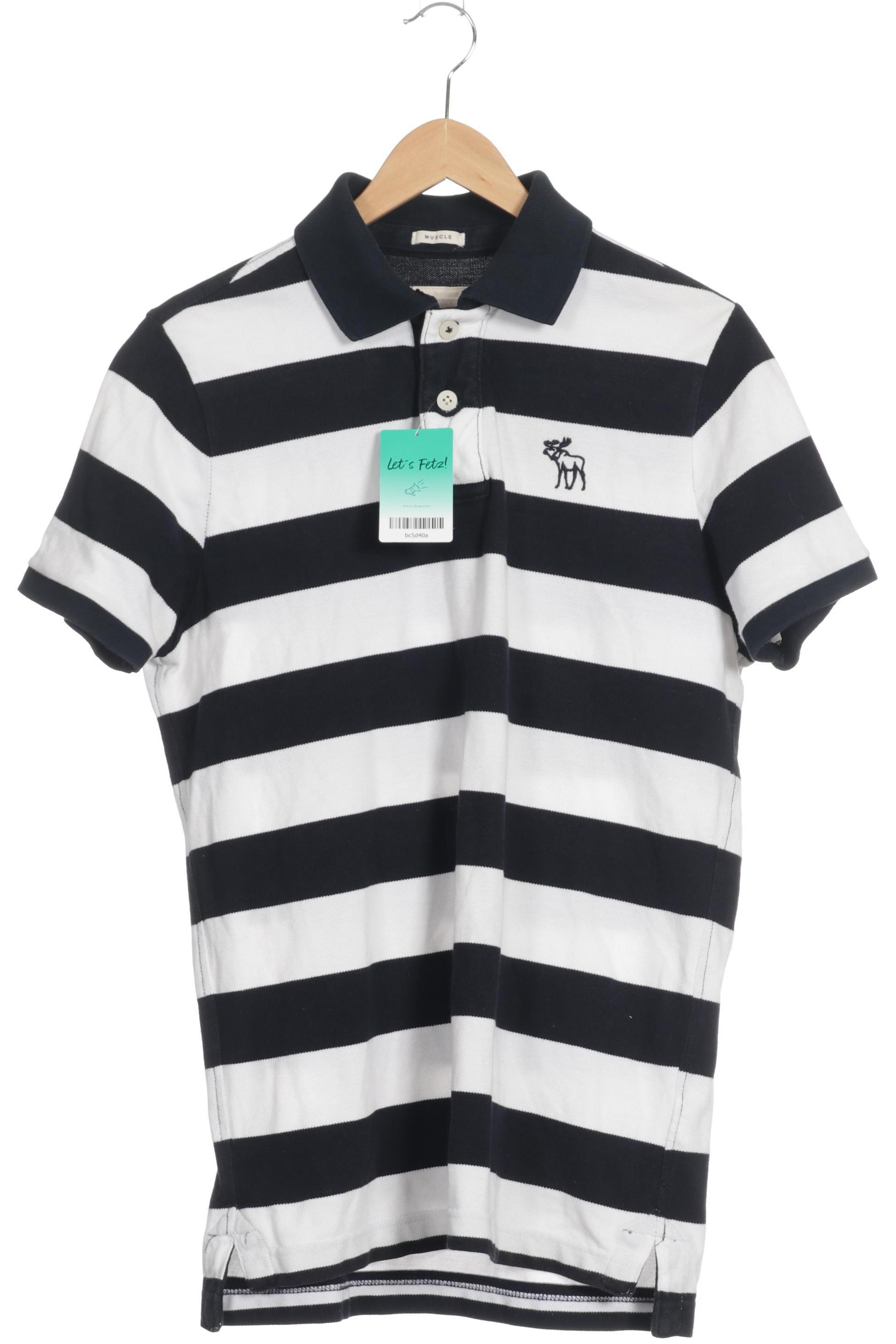

Abercrombie & Fitch Herren Poloshirt, weiß, Gr.