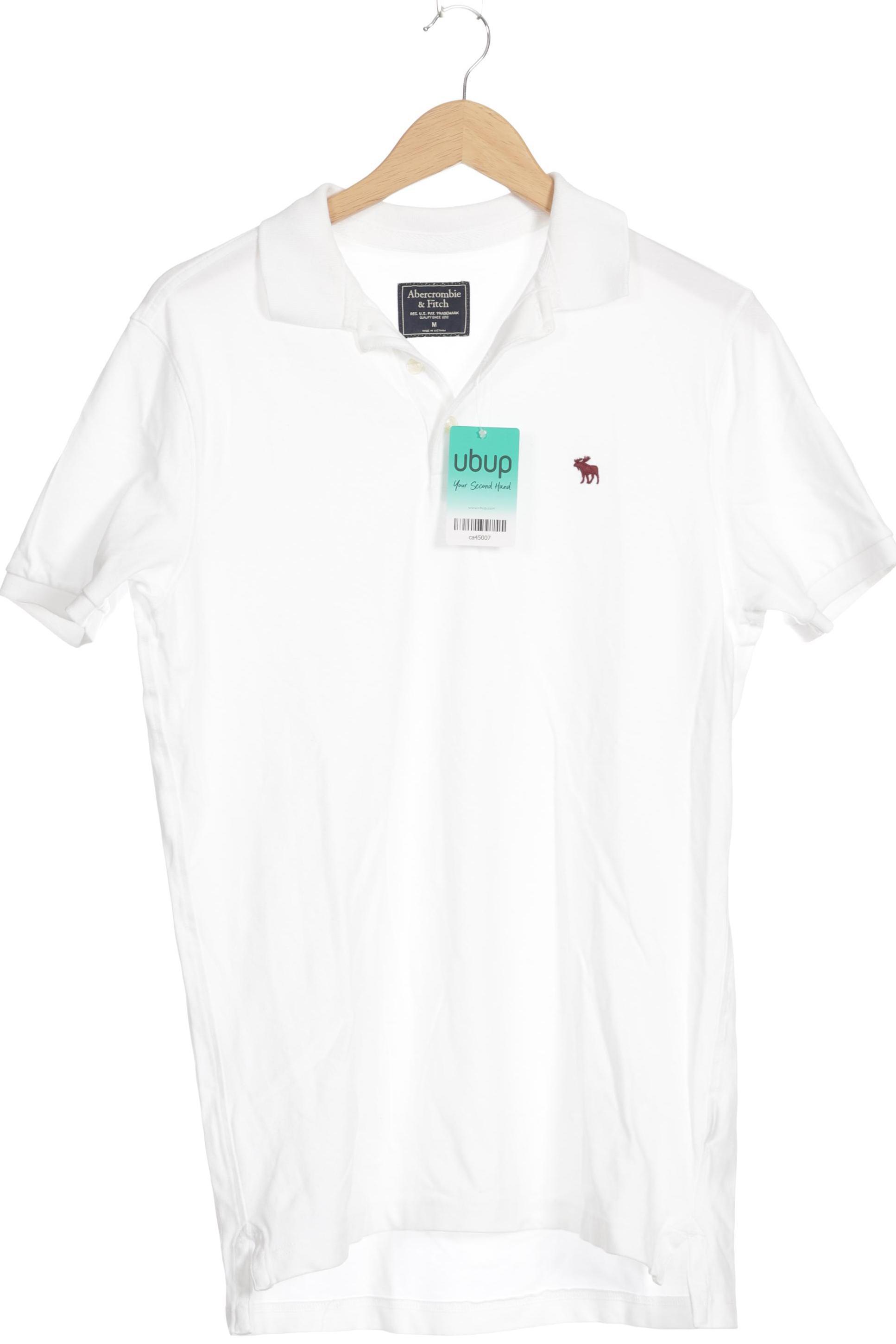 Thumbnail - Abercrombie &amp; Fitch Herren Poloshirt, weiß, Gr.