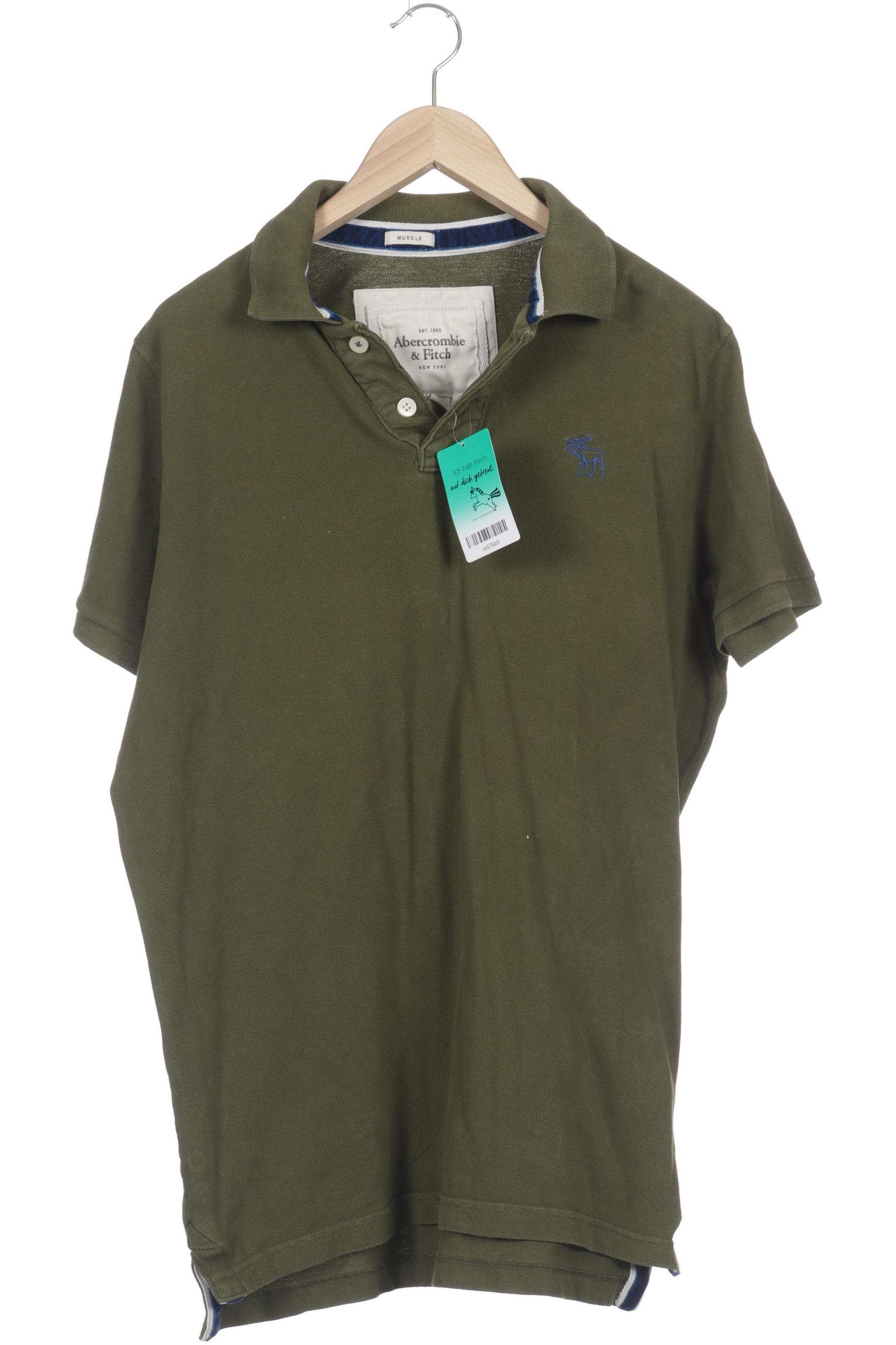 Thumbnail - Abercrombie &amp; Fitch Herren Poloshirt, grün, Gr.